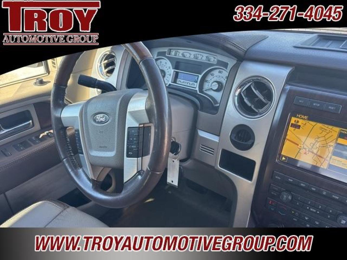 2010 Sterling Gray Metallic /Sienna Brown/Black Ford F-150 Platinum (1FTFW1CVXAF) with an 5.4L V8 EFI 24V FFV engine, Automatic transmission, located at 6812 Atlanta Hwy, Montgomery, AL, 36117, (334) 271-4045, 32.382118, -86.178673 - Platinum- 1-Owner!! Perfect Carfax Service History!!<br>58-Service Records!!<br>Power Running Boards!!<br>Power Sunroof!!<br>20 Premium Wheels!!<br>Navigation!! - Photo#53