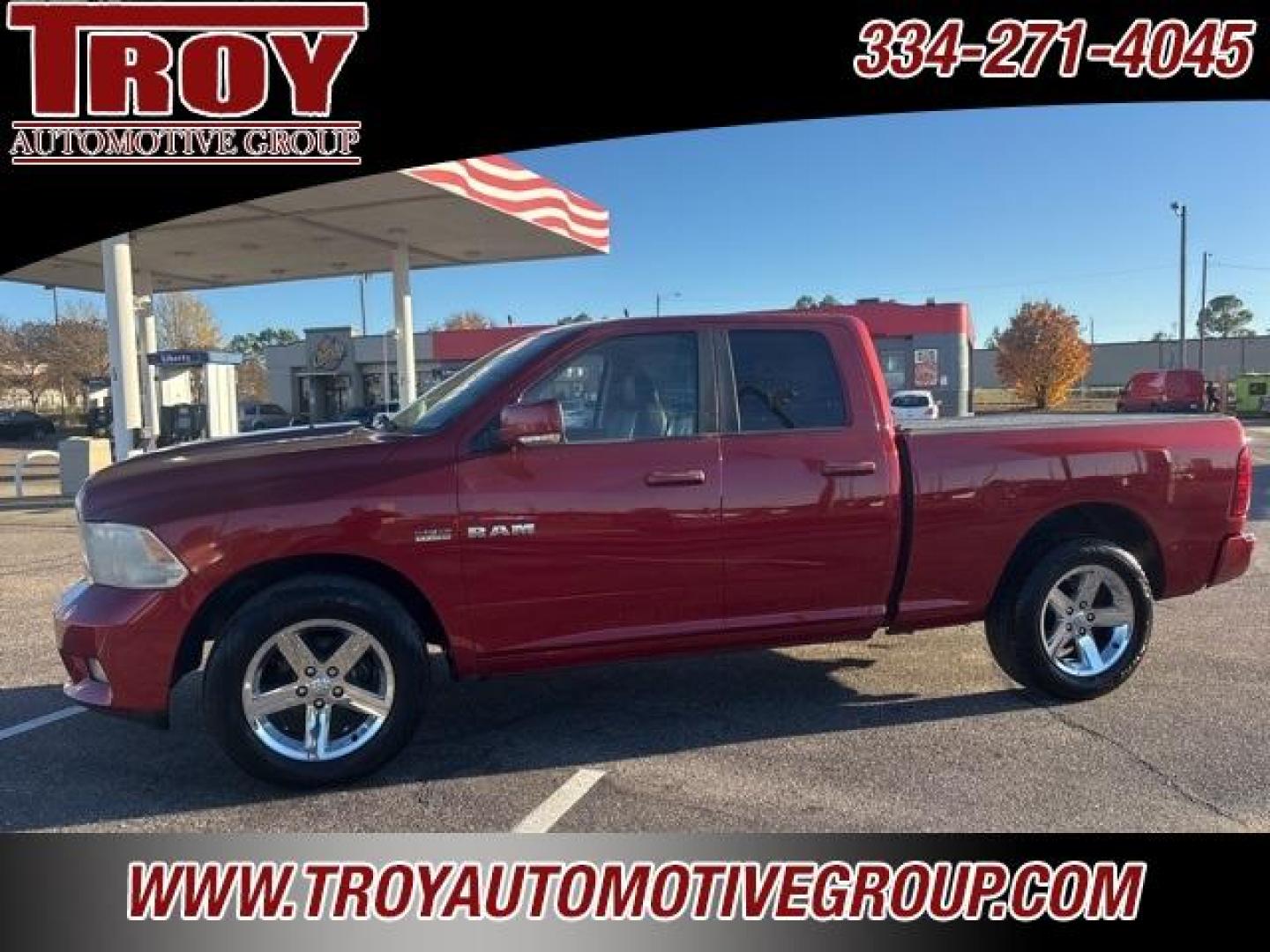 2009 Inferno Red Crystal PC/Mineral Gray Met CC /Gray Dodge Ram 1500 Sport (1D3HB18T99S) with an HEMI 5.7L V8 Multi Displacement VVT engine, Automatic transmission, located at 6812 Atlanta Hwy, Montgomery, AL, 36117, (334) 271-4045, 32.382118, -86.178673 - Recent Arrival!<br>1-Owner!!<br>Power Driver Seat!!<br><br>2009 Dodge Ram 1500 Sport RWD HEMI 5.7L V8 Multi Displacement VVT 5-Speed Automatic<br><br>Financing Available---Top Value for Trades. - Photo#3