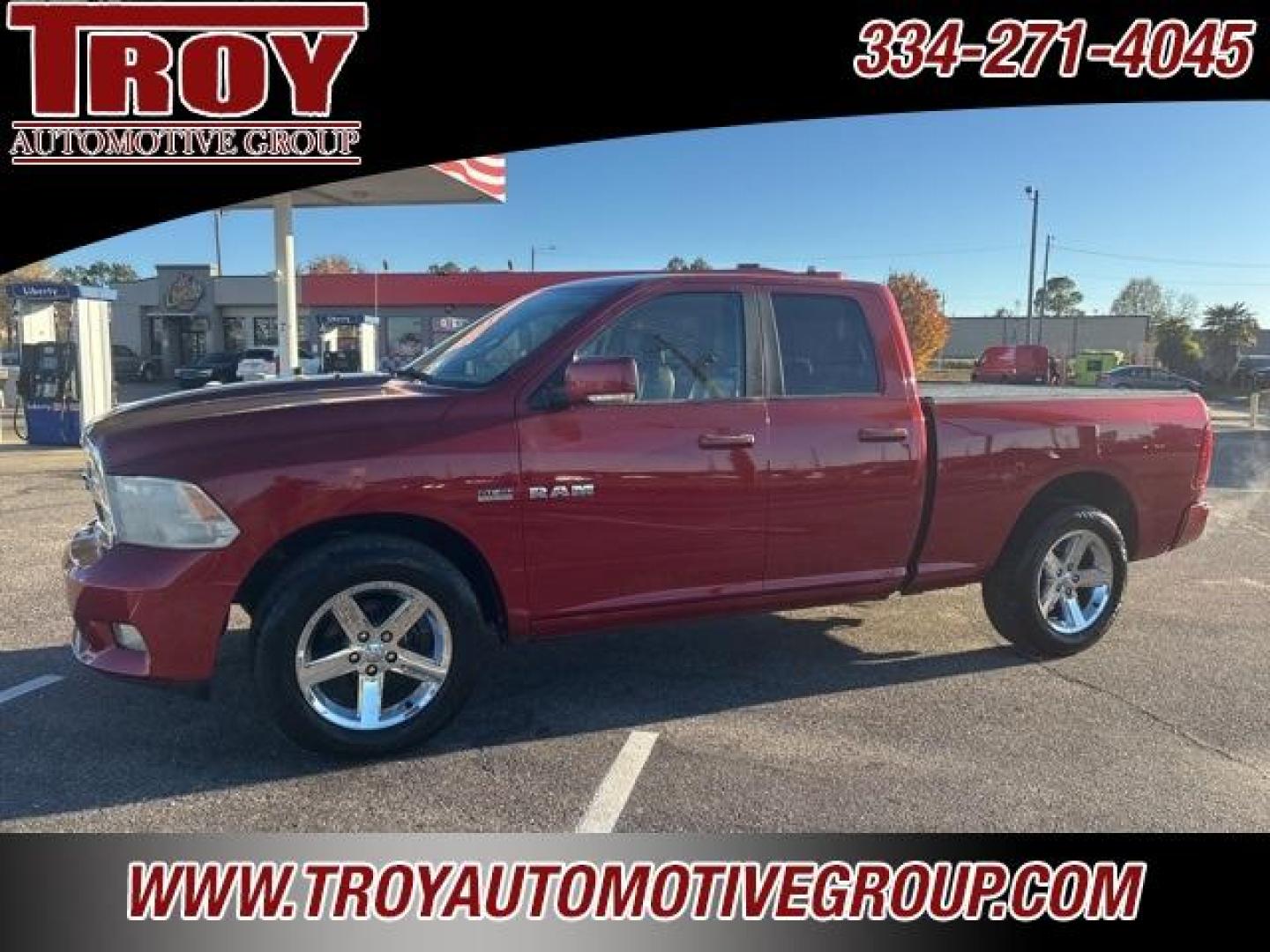 2009 Inferno Red Crystal PC/Mineral Gray Met CC /Gray Dodge Ram 1500 Sport (1D3HB18T99S) with an HEMI 5.7L V8 Multi Displacement VVT engine, Automatic transmission, located at 6812 Atlanta Hwy, Montgomery, AL, 36117, (334) 271-4045, 32.382118, -86.178673 - Recent Arrival!<br>1-Owner!!<br>Power Driver Seat!!<br><br>2009 Dodge Ram 1500 Sport RWD HEMI 5.7L V8 Multi Displacement VVT 5-Speed Automatic<br><br>Financing Available---Top Value for Trades. - Photo#4