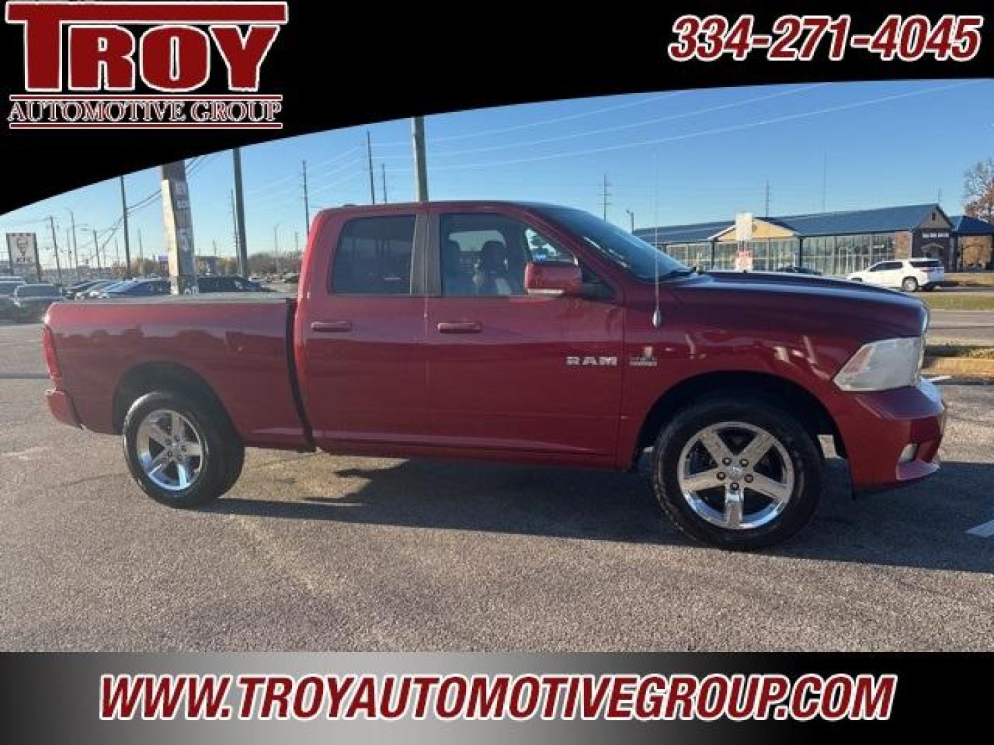 2009 Inferno Red Crystal PC/Mineral Gray Met CC /Gray Dodge Ram 1500 Sport (1D3HB18T99S) with an HEMI 5.7L V8 Multi Displacement VVT engine, Automatic transmission, located at 6812 Atlanta Hwy, Montgomery, AL, 36117, (334) 271-4045, 32.382118, -86.178673 - Recent Arrival!<br>1-Owner!!<br>Power Driver Seat!!<br><br>2009 Dodge Ram 1500 Sport RWD HEMI 5.7L V8 Multi Displacement VVT 5-Speed Automatic<br><br>Financing Available---Top Value for Trades. - Photo#9