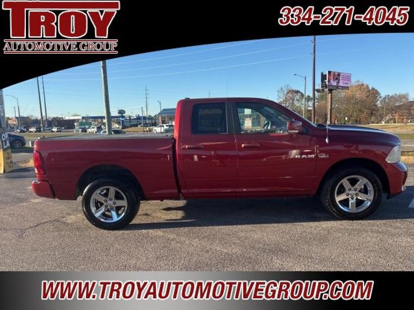 2009 Inferno Red Crystal PC/Mineral Gray Met CC /Gray Dodge Ram 1500 Sport (1D3HB18T99S) with an HEMI 5.7L V8 Multi Displacement VVT engine, Automatic transmission, located at 6812 Atlanta Hwy, Montgomery, AL, 36117, (334) 271-4045, 32.382118, -86.178673 - Recent Arrival!<br>1-Owner!!<br>Power Driver Seat!!<br><br>2009 Dodge Ram 1500 Sport RWD HEMI 5.7L V8 Multi Displacement VVT 5-Speed Automatic<br><br>Financing Available---Top Value for Trades. - Photo#11