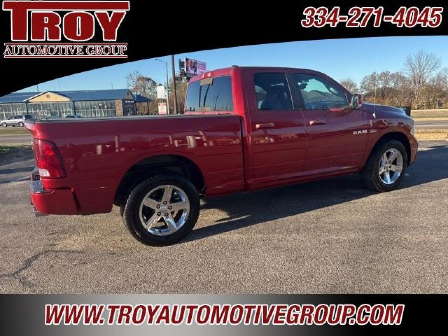 2009 Inferno Red Crystal PC/Mineral Gray Met CC /Gray Dodge Ram 1500 Sport (1D3HB18T99S) with an HEMI 5.7L V8 Multi Displacement VVT engine, Automatic transmission, located at 6812 Atlanta Hwy, Montgomery, AL, 36117, (334) 271-4045, 32.382118, -86.178673 - Recent Arrival!<br>1-Owner!!<br>Power Driver Seat!!<br><br>2009 Dodge Ram 1500 Sport RWD HEMI 5.7L V8 Multi Displacement VVT 5-Speed Automatic<br><br>Financing Available---Top Value for Trades. - Photo#12