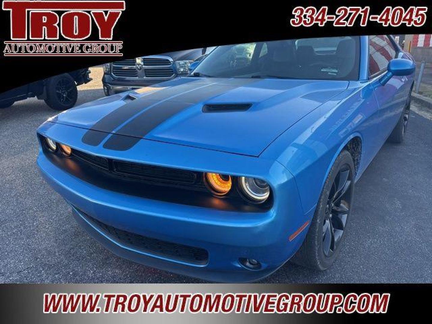 2016 B5 Blue Pearlcoat /Black Dodge Challenger SXT (2C3CDZAG7GH) with an 3.6L V6 24V VVT engine, Automatic transmission, located at 6812 Atlanta Hwy, Montgomery, AL, 36117, (334) 271-4045, 32.382118, -86.178673 - Navigation!!<br>Heated Seats!! Cooled Seats!!<br>Leather Interior!!<br>Alpine Sound System!!<br>B5 Blue Pearlcoat 2016 Dodge Challenger SXT RWD 3.6L V6 24V VVT 8-Speed Automatic<br><br>Financing Available---Top Value for Trades.<br><br>Odometer is 59429 miles below market average! 19/30 City/Highway - Photo#4