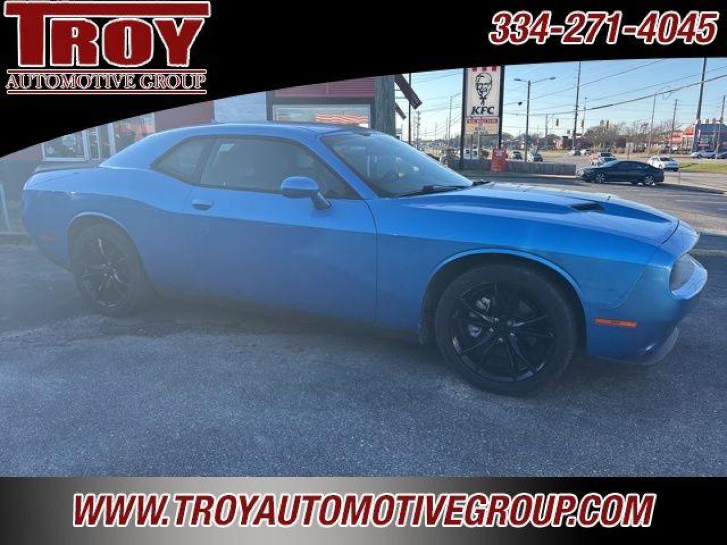 2016 B5 Blue Pearlcoat /Black Dodge Challenger SXT (2C3CDZAG7GH) with an 3.6L V6 24V VVT engine, Automatic transmission, located at 6812 Atlanta Hwy, Montgomery, AL, 36117, (334) 271-4045, 32.382118, -86.178673 - Navigation!!<br>Heated Seats!! Cooled Seats!!<br>Leather Interior!!<br>Alpine Sound System!!<br>B5 Blue Pearlcoat 2016 Dodge Challenger SXT RWD 3.6L V6 24V VVT 8-Speed Automatic<br><br>Financing Available---Top Value for Trades.<br><br>Odometer is 59429 miles below market average! 19/30 City/Highway - Photo#6