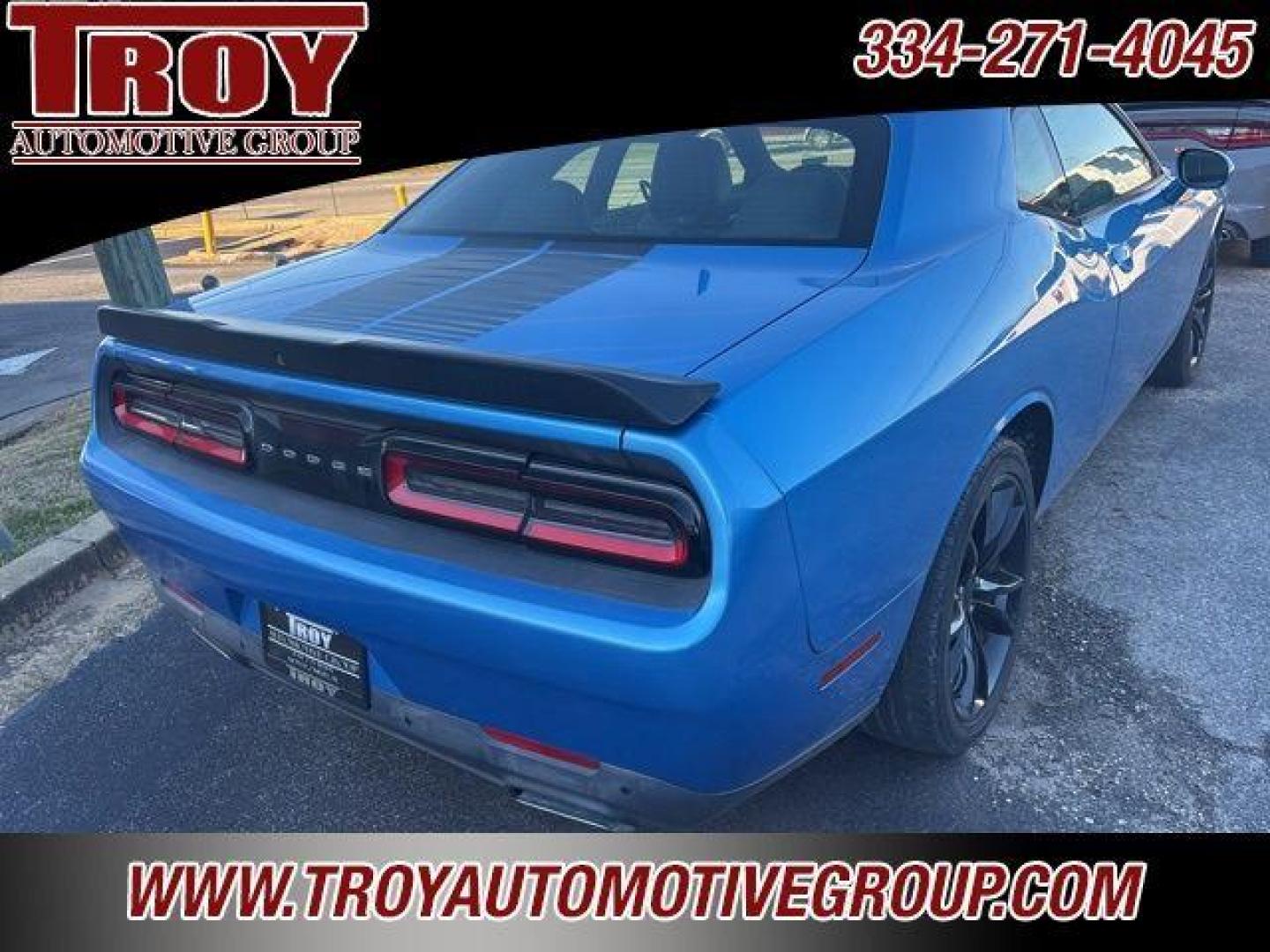 2016 B5 Blue Pearlcoat /Black Dodge Challenger SXT (2C3CDZAG7GH) with an 3.6L V6 24V VVT engine, Automatic transmission, located at 6812 Atlanta Hwy, Montgomery, AL, 36117, (334) 271-4045, 32.382118, -86.178673 - Navigation!!<br>Heated Seats!! Cooled Seats!!<br>Leather Interior!!<br>Alpine Sound System!!<br>B5 Blue Pearlcoat 2016 Dodge Challenger SXT RWD 3.6L V6 24V VVT 8-Speed Automatic<br><br>Financing Available---Top Value for Trades.<br><br>Odometer is 59429 miles below market average! 19/30 City/Highway - Photo#7
