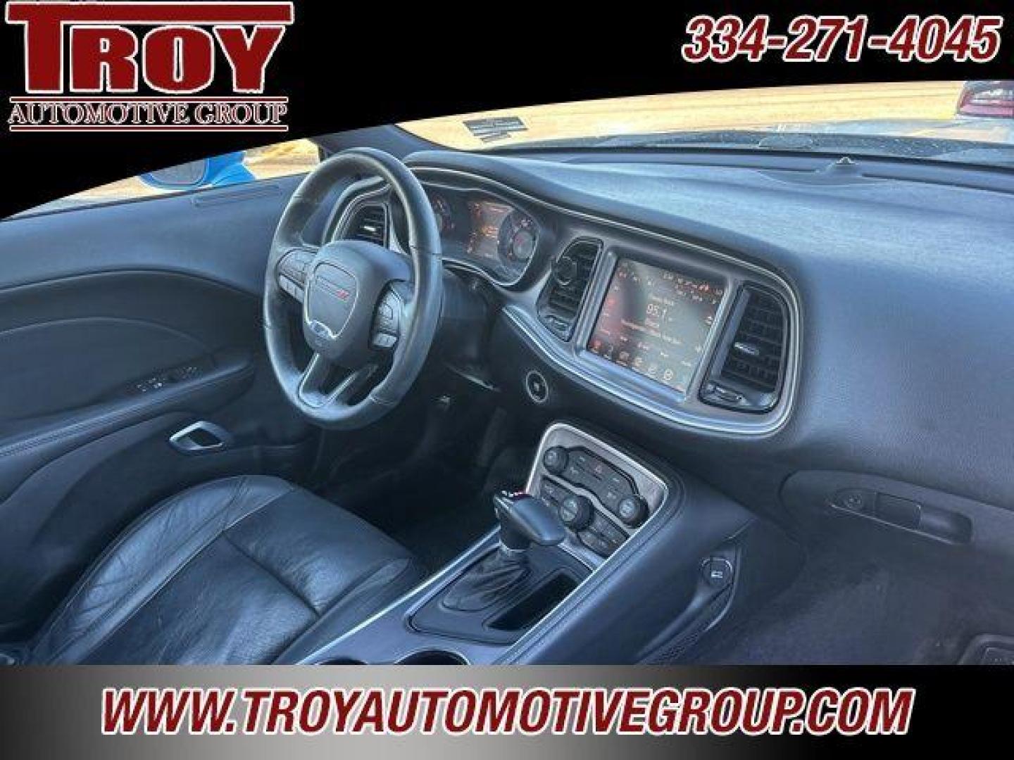 2016 B5 Blue Pearlcoat /Black Dodge Challenger SXT (2C3CDZAG7GH) with an 3.6L V6 24V VVT engine, Automatic transmission, located at 6812 Atlanta Hwy, Montgomery, AL, 36117, (334) 271-4045, 32.382118, -86.178673 - Navigation!!<br>Heated Seats!! Cooled Seats!!<br>Leather Interior!!<br>Alpine Sound System!!<br>B5 Blue Pearlcoat 2016 Dodge Challenger SXT RWD 3.6L V6 24V VVT 8-Speed Automatic<br><br>Financing Available---Top Value for Trades.<br><br>Odometer is 59429 miles below market average! 19/30 City/Highway - Photo#16