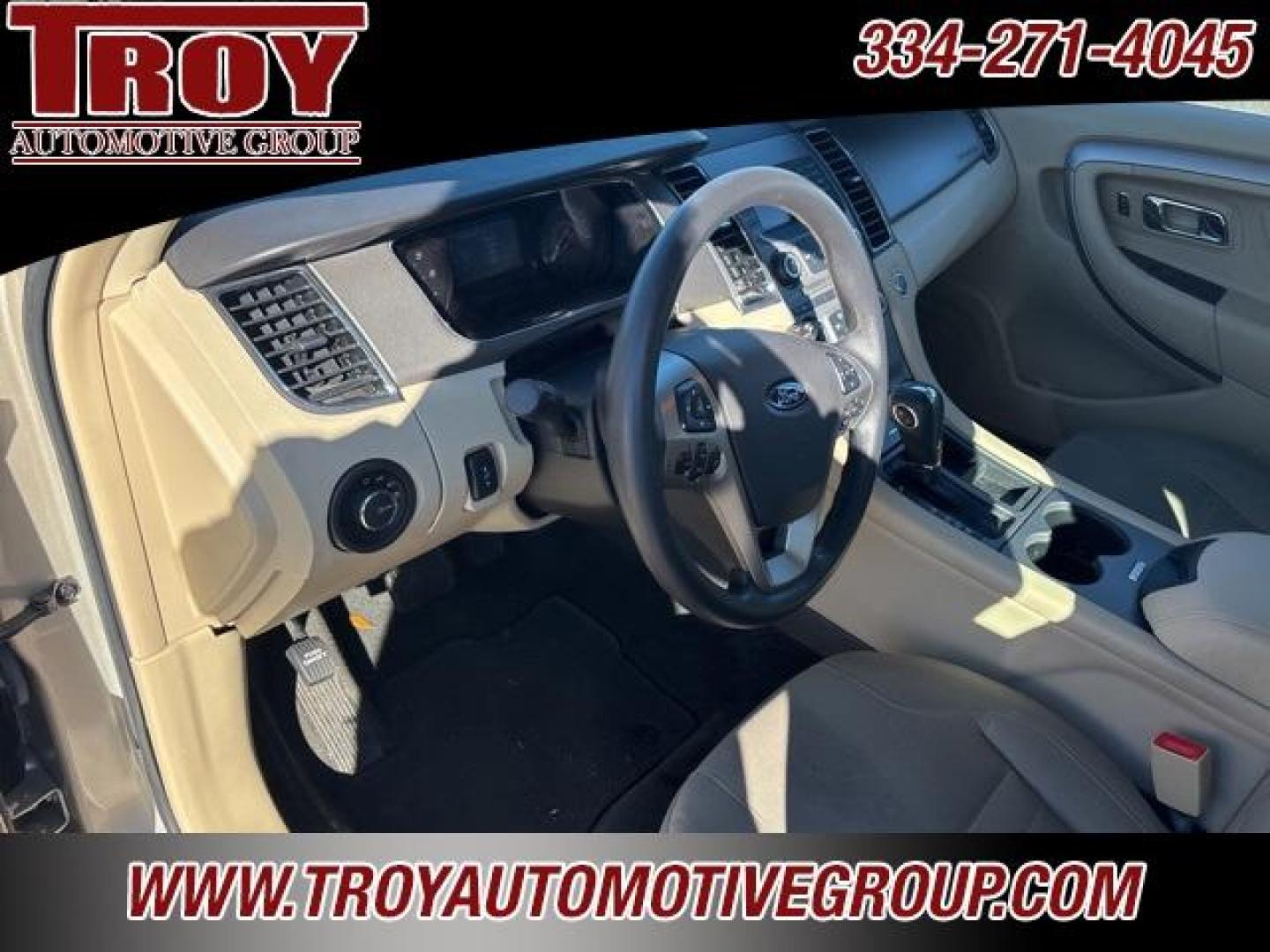 2017 White Gold Metallic /Dune Ford Taurus SE (1FAHP2D86HG) with an 3.5L 6-Cylinder SMPI Flex Fuel DOHC engine, Automatic transmission, located at 6812 Atlanta Hwy, Montgomery, AL, 36117, (334) 271-4045, 32.382118, -86.178673 - White Gold Metallic 2017 Ford Taurus SE FWD 3.5L 6-Cylinder SMPI Flex Fuel DOHC 6-Speed Automatic with Select-Shift<br><br>Financing Available---Top Value for Trades.<br><br>Odometer is 56895 miles below market average! 18/27 City/Highway MPG<br><br><br>Awards:<br> * 2017 KBB.com Brand Image Awards - Photo#31