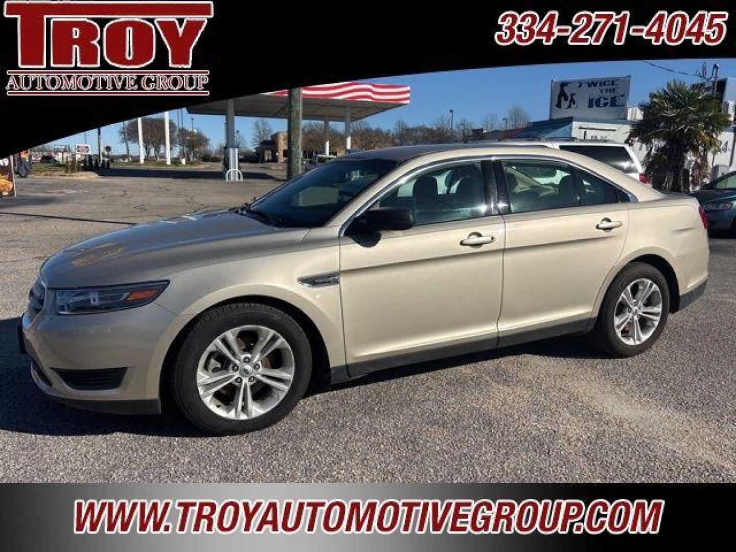 2017 White Gold Metallic /Dune Ford Taurus SE (1FAHP2D86HG) with an 3.5L 6-Cylinder SMPI Flex Fuel DOHC engine, Automatic transmission, located at 6812 Atlanta Hwy, Montgomery, AL, 36117, (334) 271-4045, 32.382118, -86.178673 - White Gold Metallic 2017 Ford Taurus SE FWD 3.5L 6-Cylinder SMPI Flex Fuel DOHC 6-Speed Automatic with Select-Shift<br><br>Financing Available---Top Value for Trades.<br><br>Odometer is 51448 miles below market average! 18/27 City/Highway MPG<br><br><br>Awards:<br> * 2017 KBB.com Brand Image Awards - Photo#3