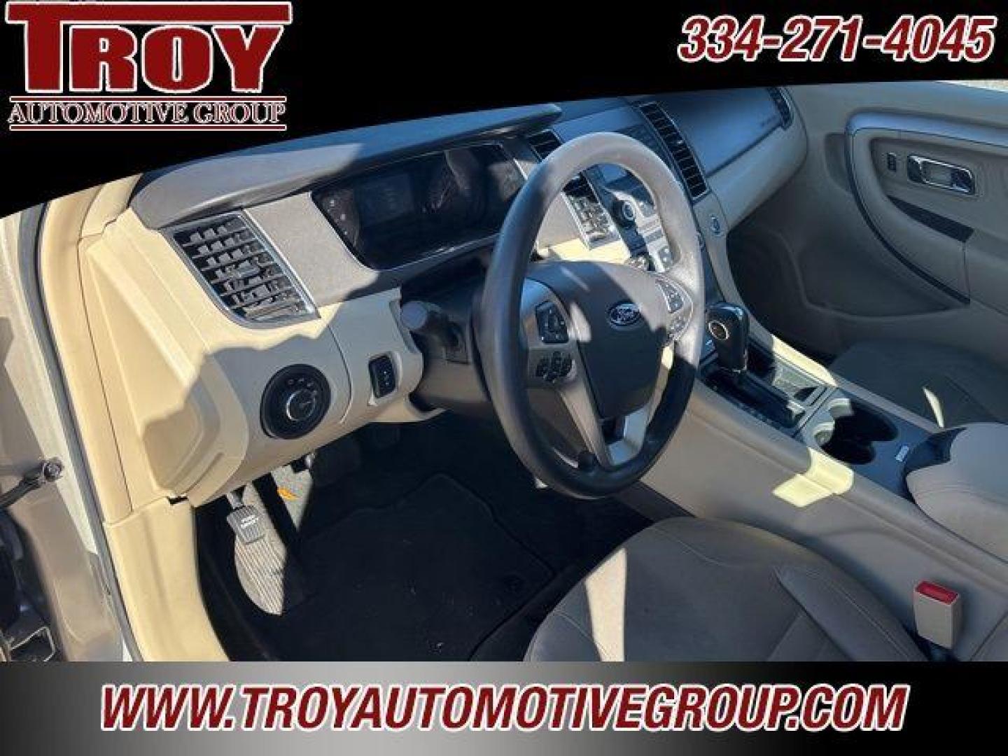 2017 White Gold Metallic /Dune Ford Taurus SE (1FAHP2D86HG) with an 3.5L 6-Cylinder SMPI Flex Fuel DOHC engine, Automatic transmission, located at 6812 Atlanta Hwy, Montgomery, AL, 36117, (334) 271-4045, 32.382118, -86.178673 - White Gold Metallic 2017 Ford Taurus SE FWD 3.5L 6-Cylinder SMPI Flex Fuel DOHC 6-Speed Automatic with Select-Shift<br><br>Financing Available---Top Value for Trades.<br><br>Odometer is 51448 miles below market average! 18/27 City/Highway MPG<br><br><br>Awards:<br> * 2017 KBB.com Brand Image Awards - Photo#31