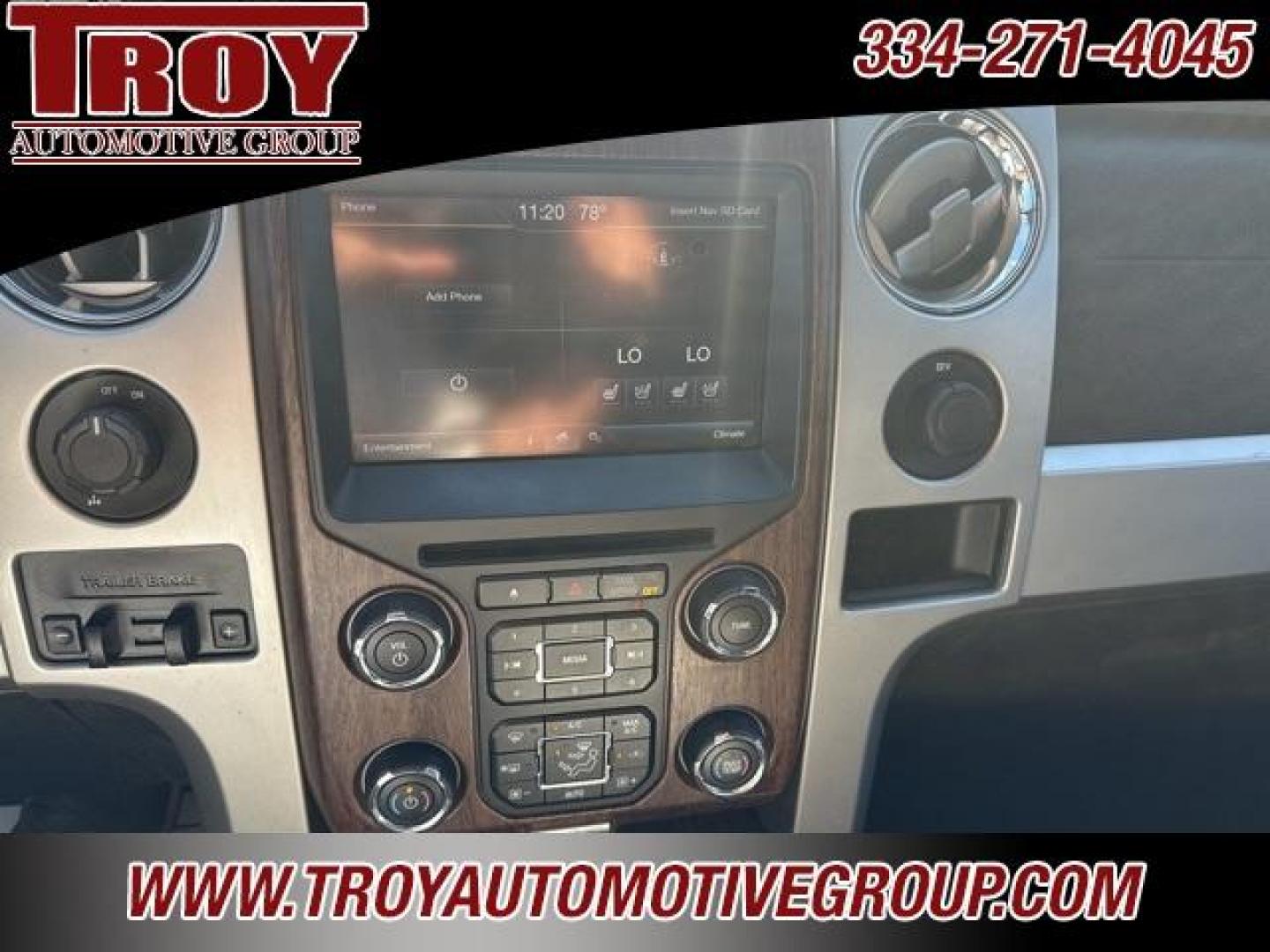 2014 Sterling Gray Metallic /Black Ford F-150 Lariat (1FTFW1CTXEF) with an 3.5L V6 engine, Automatic transmission, located at 6812 Atlanta Hwy, Montgomery, AL, 36117, (334) 271-4045, 32.382118, -86.178673 - Sterling Gray Metallic 2014 Ford F-150 Lariat RWD 3.5L V6 6-Speed Automatic Electronic<br><br>Financing Available---Top Value for Trades.<br><br>Odometer is 75192 miles below market average!<br><br><br>Awards:<br> * 2014 KBB.com Brand Image Awards - Photo#22