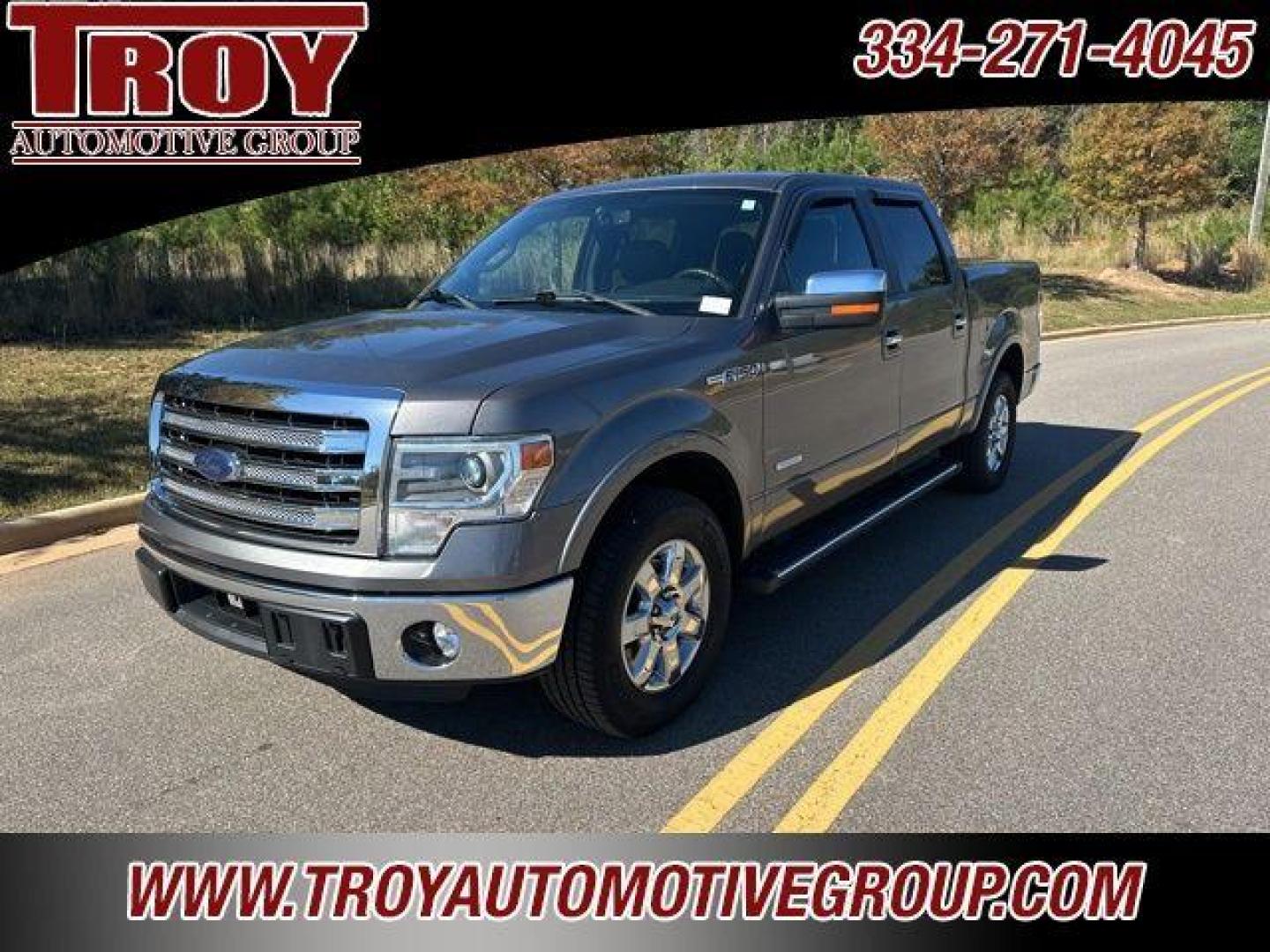 2014 Sterling Gray Metallic /Black Ford F-150 Lariat (1FTFW1CTXEF) with an 3.5L V6 engine, Automatic transmission, located at 6812 Atlanta Hwy, Montgomery, AL, 36117, (334) 271-4045, 32.382118, -86.178673 - Sterling Gray Metallic 2014 Ford F-150 Lariat RWD 3.5L V6 6-Speed Automatic Electronic<br><br>Financing Available---Top Value for Trades.<br><br>Odometer is 67678 miles below market average!<br><br><br>Awards:<br> * 2014 KBB.com Brand Image Awards - Photo#0