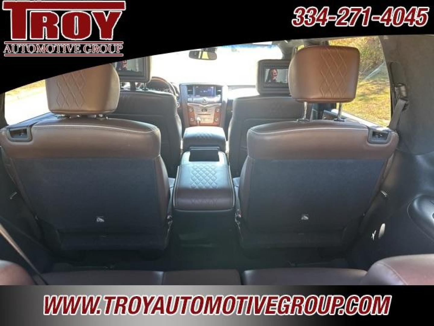 2017 Mocha Almond /Truffle Brown INFINITI QX80 Limited (JN8AZ2NE4H9) with an 5.6L V8 engine, Automatic transmission, located at 6812 Atlanta Hwy, Montgomery, AL, 36117, (334) 271-4045, 32.382118, -86.178673 - Mocha Almond 2017 INFINITI QX80 Limited AWD 5.6L V8 7-Speed Automatic<br><br>Financing Available---Top Value for Trades.<br><br>Odometer is 21255 miles below market average!<br><br><br>Awards:<br> * JD Power Initial Quality Study (IQS) * 2017 KBB.com 5-Year Cost to Own Awards - Photo#11