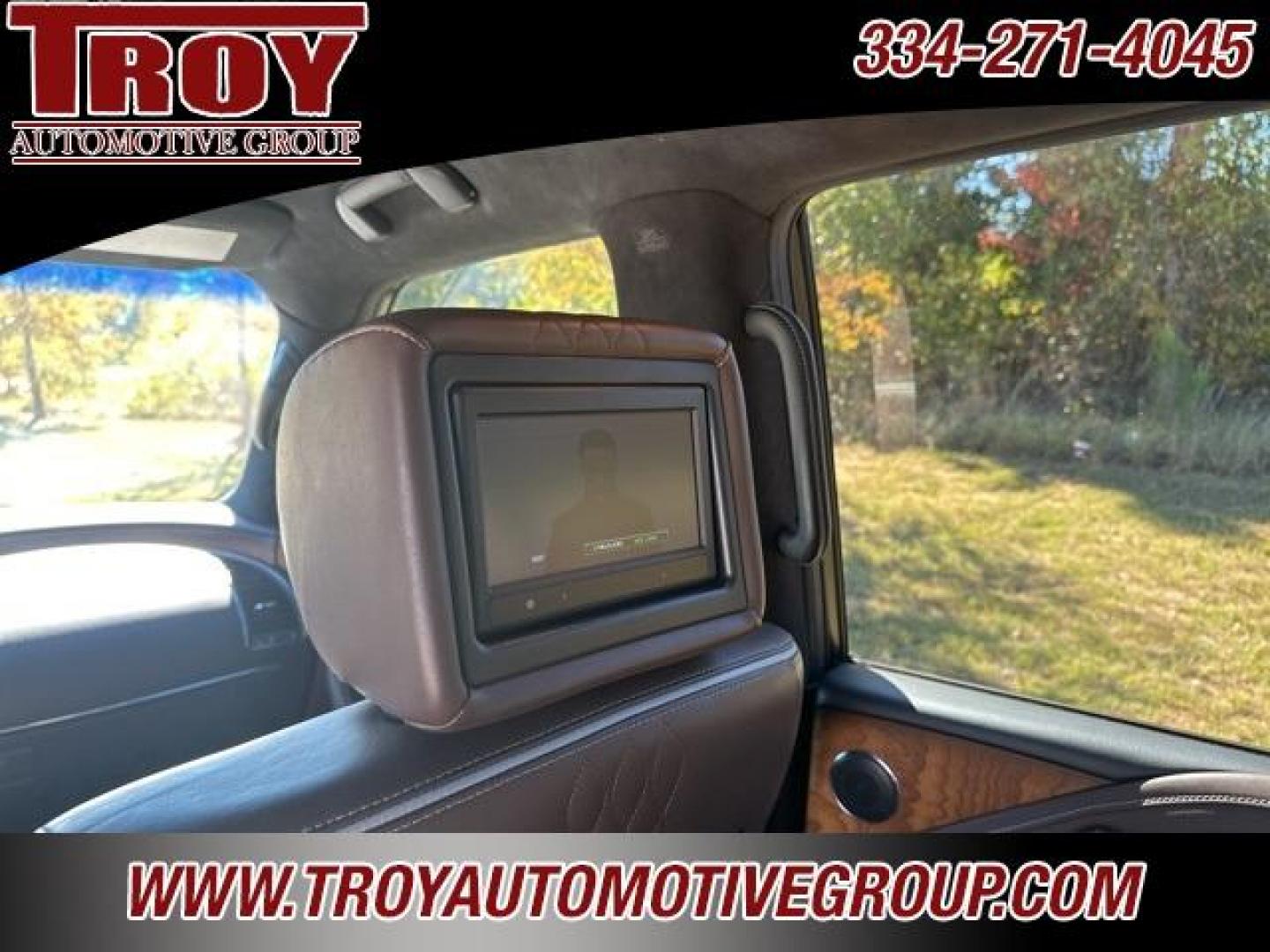 2017 Mocha Almond /Truffle Brown INFINITI QX80 Limited (JN8AZ2NE4H9) with an 5.6L V8 engine, Automatic transmission, located at 6812 Atlanta Hwy, Montgomery, AL, 36117, (334) 271-4045, 32.382118, -86.178673 - Mocha Almond 2017 INFINITI QX80 Limited AWD 5.6L V8 7-Speed Automatic<br><br>Financing Available---Top Value for Trades.<br><br>Odometer is 21255 miles below market average!<br><br><br>Awards:<br> * JD Power Initial Quality Study (IQS) * 2017 KBB.com 5-Year Cost to Own Awards - Photo#15