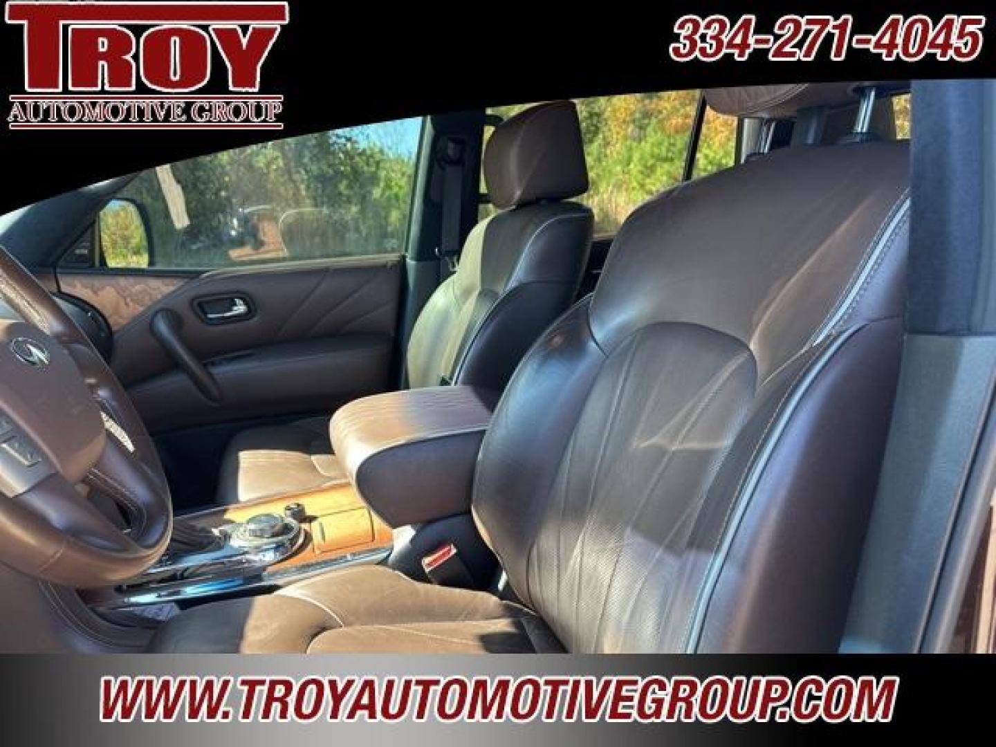 2017 Mocha Almond /Truffle Brown INFINITI QX80 Limited (JN8AZ2NE4H9) with an 5.6L V8 engine, Automatic transmission, located at 6812 Atlanta Hwy, Montgomery, AL, 36117, (334) 271-4045, 32.382118, -86.178673 - Mocha Almond 2017 INFINITI QX80 Limited AWD 5.6L V8 7-Speed Automatic<br><br>Financing Available---Top Value for Trades.<br><br>Odometer is 21255 miles below market average!<br><br><br>Awards:<br> * JD Power Initial Quality Study (IQS) * 2017 KBB.com 5-Year Cost to Own Awards - Photo#21