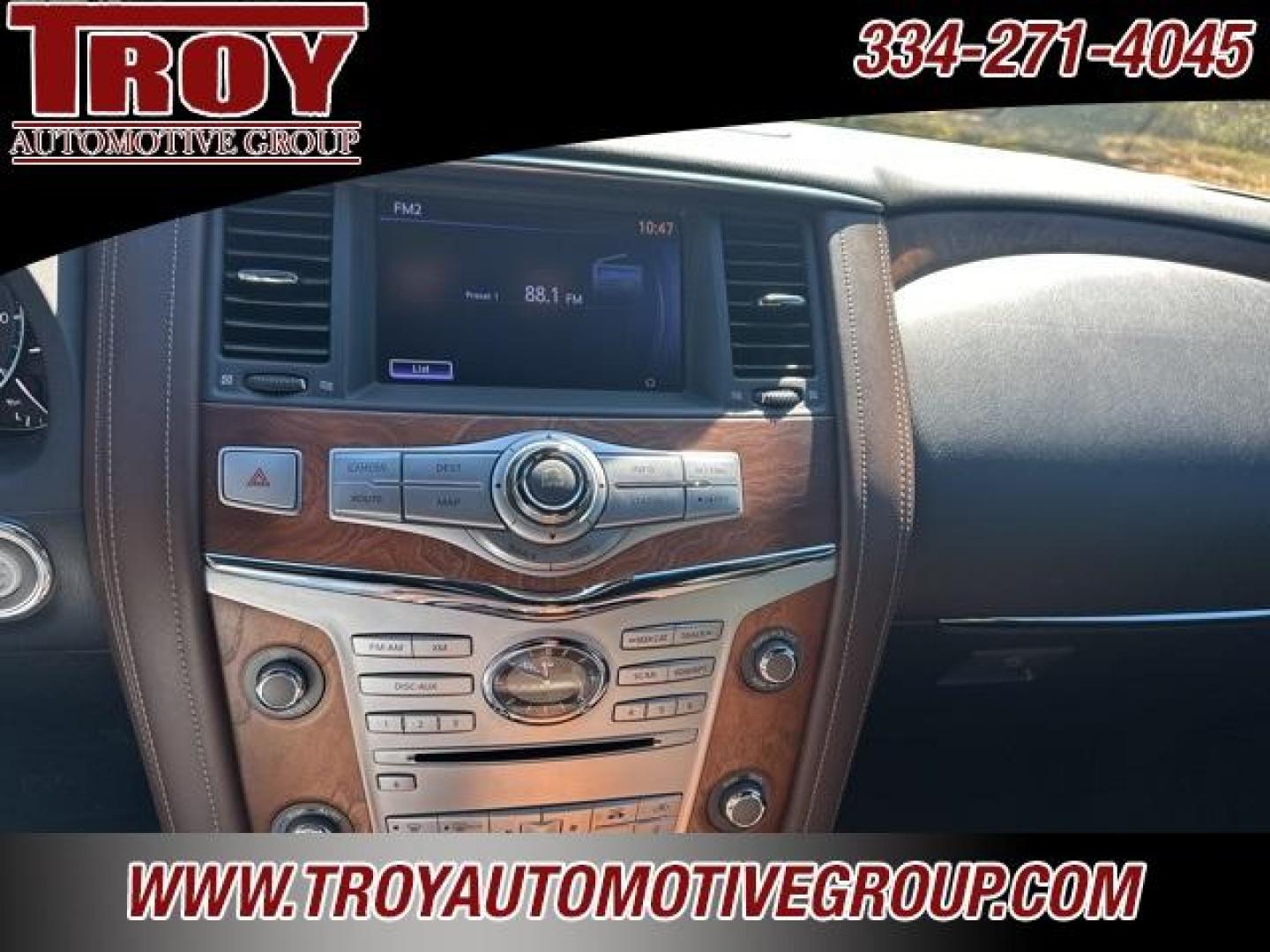 2017 Mocha Almond /Truffle Brown INFINITI QX80 Limited (JN8AZ2NE4H9) with an 5.6L V8 engine, Automatic transmission, located at 6812 Atlanta Hwy, Montgomery, AL, 36117, (334) 271-4045, 32.382118, -86.178673 - Mocha Almond 2017 INFINITI QX80 Limited AWD 5.6L V8 7-Speed Automatic<br><br>Financing Available---Top Value for Trades.<br><br>Odometer is 21255 miles below market average!<br><br><br>Awards:<br> * JD Power Initial Quality Study (IQS) * 2017 KBB.com 5-Year Cost to Own Awards - Photo#25