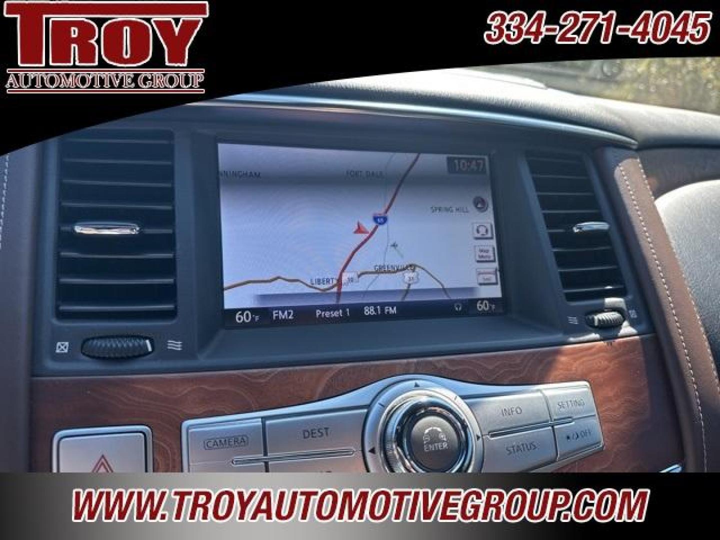 2017 Mocha Almond /Truffle Brown INFINITI QX80 Limited (JN8AZ2NE4H9) with an 5.6L V8 engine, Automatic transmission, located at 6812 Atlanta Hwy, Montgomery, AL, 36117, (334) 271-4045, 32.382118, -86.178673 - Mocha Almond 2017 INFINITI QX80 Limited AWD 5.6L V8 7-Speed Automatic<br><br>Financing Available---Top Value for Trades.<br><br>Odometer is 21255 miles below market average!<br><br><br>Awards:<br> * JD Power Initial Quality Study (IQS) * 2017 KBB.com 5-Year Cost to Own Awards - Photo#28