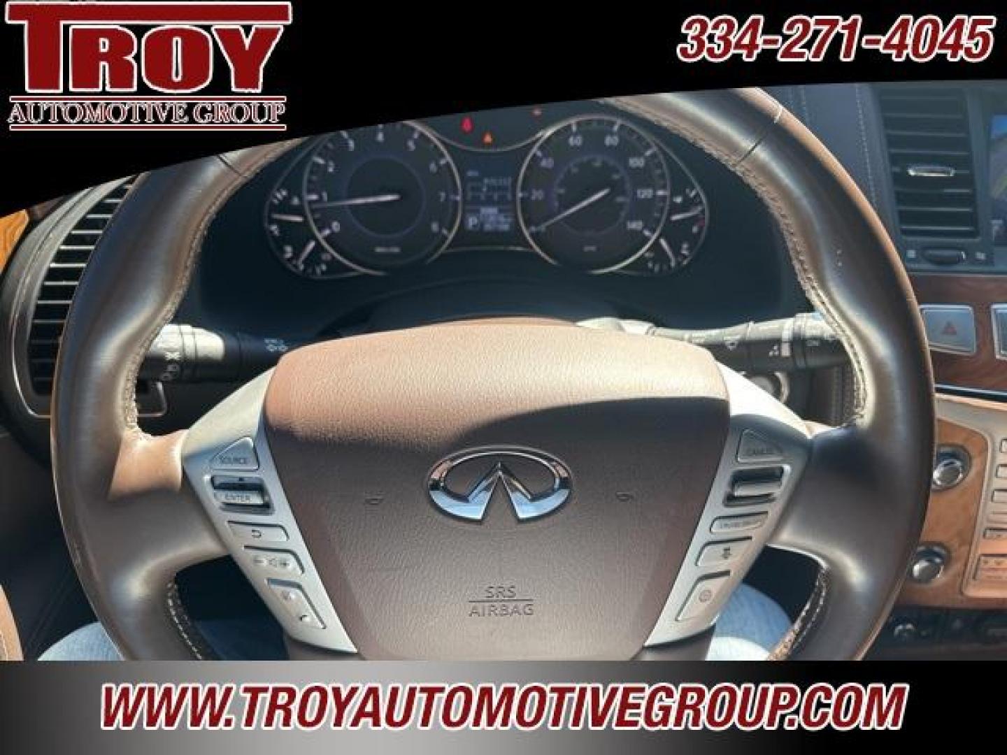 2017 Mocha Almond /Truffle Brown INFINITI QX80 Limited (JN8AZ2NE4H9) with an 5.6L V8 engine, Automatic transmission, located at 6812 Atlanta Hwy, Montgomery, AL, 36117, (334) 271-4045, 32.382118, -86.178673 - Mocha Almond 2017 INFINITI QX80 Limited AWD 5.6L V8 7-Speed Automatic<br><br>Financing Available---Top Value for Trades.<br><br>Odometer is 21255 miles below market average!<br><br><br>Awards:<br> * JD Power Initial Quality Study (IQS) * 2017 KBB.com 5-Year Cost to Own Awards - Photo#32