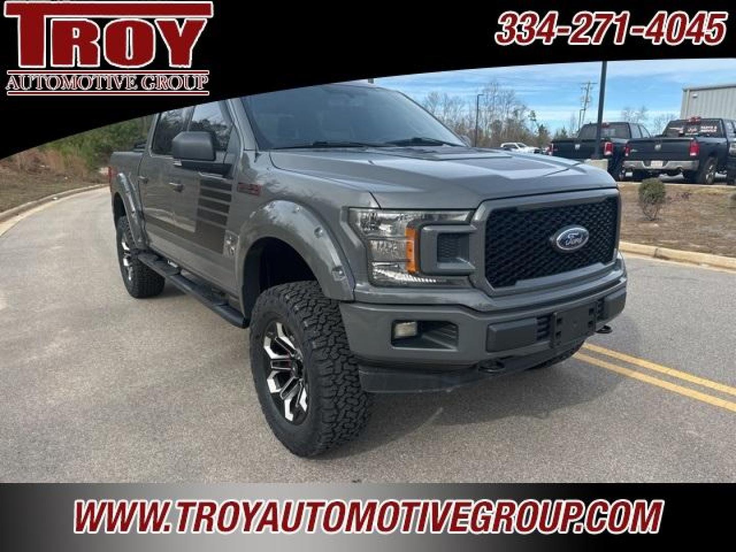 2018 Lead Foot /Black Ford F-150 XLT (1FTEW1E51JF) with an 5.0L V8 engine, Automatic transmission, located at 6812 Atlanta Hwy, Montgomery, AL, 36117, (334) 271-4045, 32.382118, -86.178673 - Lead Foot 2018 Ford F-150 XLT 4WD 5.0L V8 10-Speed Automatic<br><br>Financing Available---Top Value for Trades.<br><br><br>Awards:<br> * 2018 KBB.com 10 Most Awarded Brands * 2018 KBB.com Brand Image Awards - Photo#2