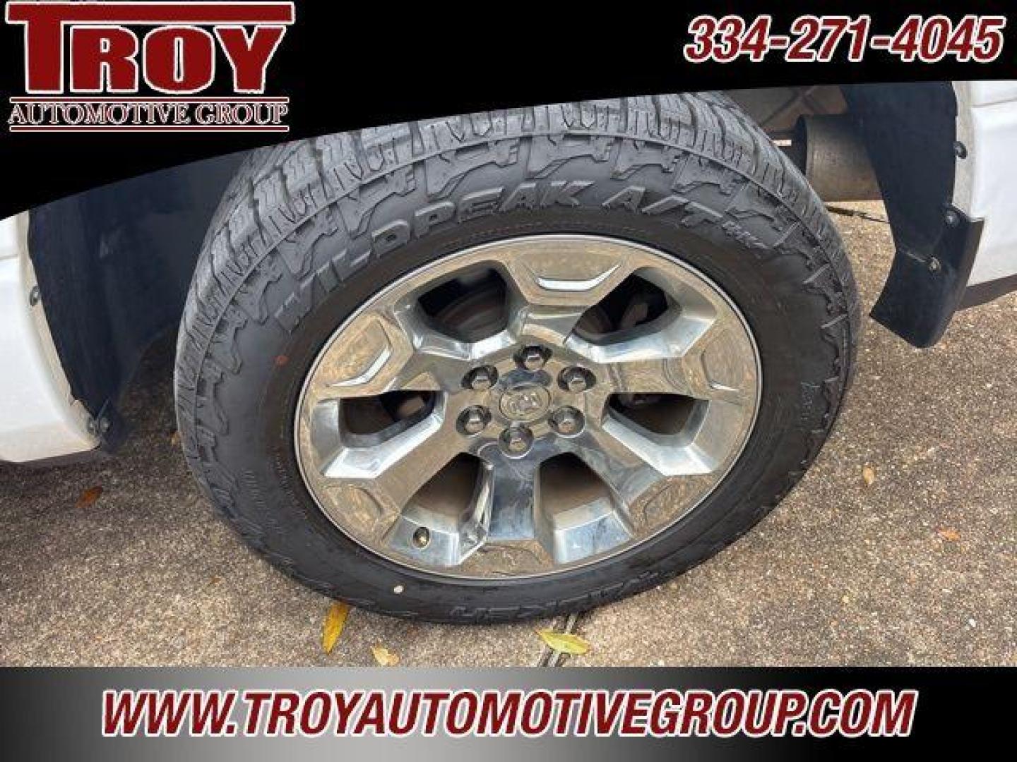 2021 Bright White Clearcoat /Diesel Gray/Black Ram 1500 Big Horn/Lone Star (1C6SRFFT6MN) with an HEMI 5.7L V8 Multi Displacement VVT engine, Automatic transmission, located at 6812 Atlanta Hwy, Montgomery, AL, 36117, (334) 271-4045, 32.382118, -86.178673 - 1-Owner!!<br>Flip Up Bedcover!!<br>Tow Package!!!<br>Like New!! - Photo#13