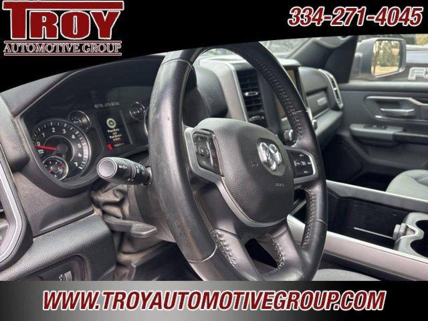 2021 Bright White Clearcoat /Diesel Gray/Black Ram 1500 Big Horn/Lone Star (1C6SRFFT6MN) with an HEMI 5.7L V8 Multi Displacement VVT engine, Automatic transmission, located at 6812 Atlanta Hwy, Montgomery, AL, 36117, (334) 271-4045, 32.382118, -86.178673 - 1-Owner!!<br>Flip Up Bedcover!!<br>Tow Package!!!<br>Like New!! - Photo#21