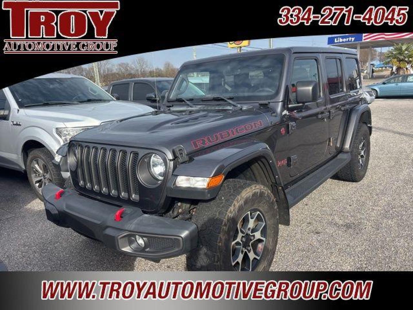 2021 Granite Crystal Metallic Clearcoat /Black Jeep Wrangler Unlimited Rubicon (1C4HJXFN8MW) with an 2.0L I4 DOHC engine, Automatic transmission, located at 6812 Atlanta Hwy, Montgomery, AL, 36117, (334) 271-4045, 32.382118, -86.178673 - Recent Arrival!<br>1-Owner!!<br>Leather Interior!!<br>Painted To Match Hardtop!!<br>Tow Package!!<br>2-Master Remote Keys!!<br><br><br>Granite Crystal Metallic Clearcoat 2021 Jeep Wrangler Unlimited Rubicon 4WD 2.0L I4 DOHC 8-Speed Automatic<br><br>Financing Available---Top Value for Trades. - Photo#3