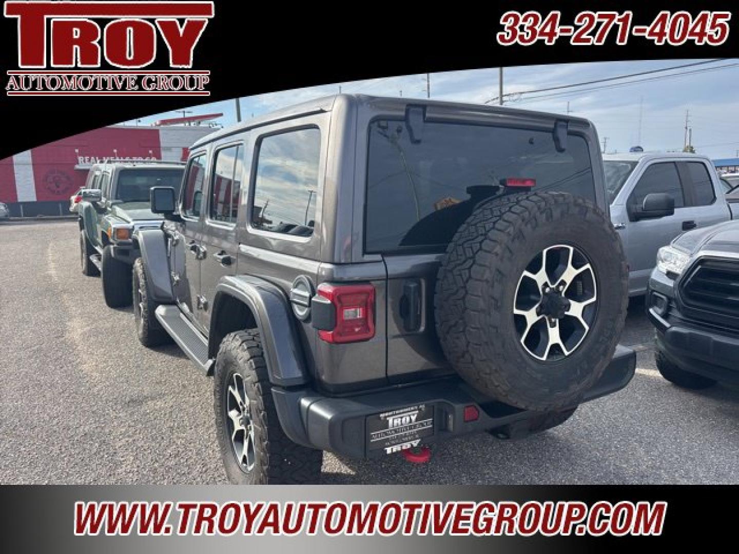 2021 Crystal Metallic /Black Jeep Wrangler Unlimited Rubicon (1C4HJXFN8MW) with an 2.0L I4 DOHC engine, Automatic transmission, located at 6812 Atlanta Hwy, Montgomery, AL, 36117, (334) 271-4045, 32.382118, -86.178673 - Recent Arrival!<br>1-Owner!!<br>Leather Interior!!<br>Painted To Match Hardtop!!<br>Tow Package!!<br>2-Master Remote Keys!!<br><br><br>Granite Crystal Metallic Clearcoat 2021 Jeep Wrangler Unlimited Rubicon 4WD 2.0L I4 DOHC 8-Speed Automatic<br><br>Financing Available---Top Value for Trades.- Photo#4