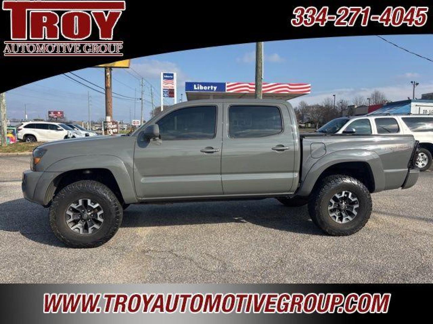 2009 Magnetic Gray Metallic /Graphite Toyota Tacoma PreRunner (3TMJU62N69M) with an 4.0L V6 SMPI DOHC engine, Automatic transmission, located at 6812 Atlanta Hwy, Montgomery, AL, 36117, (334) 271-4045, 32.382118, -86.178673 - Magnetic Gray Metallic 2009 Toyota Tacoma PreRunner RWD 4.0L V6 SMPI DOHC 5-Speed Automatic with Overdrive<br><br>Financing Available---Top Value for Trades.<br><br><br>Awards:<br> * 2009 KBB.com Best Resale Value Awards * 2009 KBB.com Brand Image Awards<br><br>Reviews:<br> * If youre looking fo - Photo#1