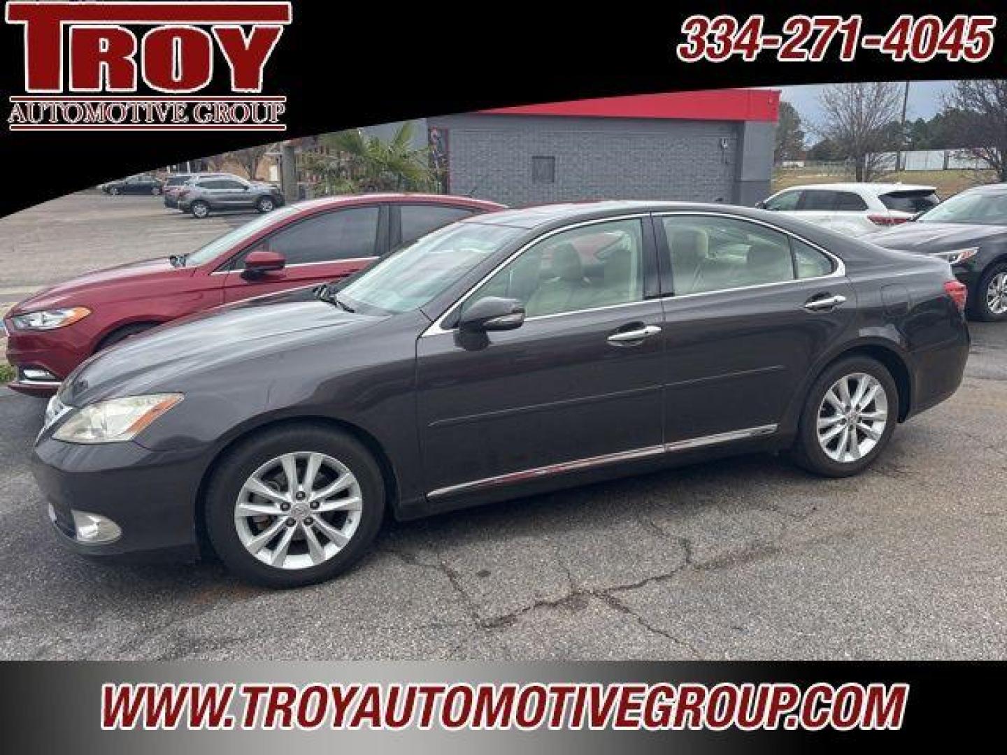 2011 Smoky Granite Mica /Light Gray Lexus ES 350 (JTHBK1EG6B2) with an 3.5L V6 DOHC Dual VVT-i 24V engine, Automatic transmission, located at 6812 Atlanta Hwy, Montgomery, AL, 36117, (334) 271-4045, 32.382118, -86.178673 - Navigation!!<br>Rear Sunshade!!<br>2-Master Remote Entry Keys!! - Photo#2