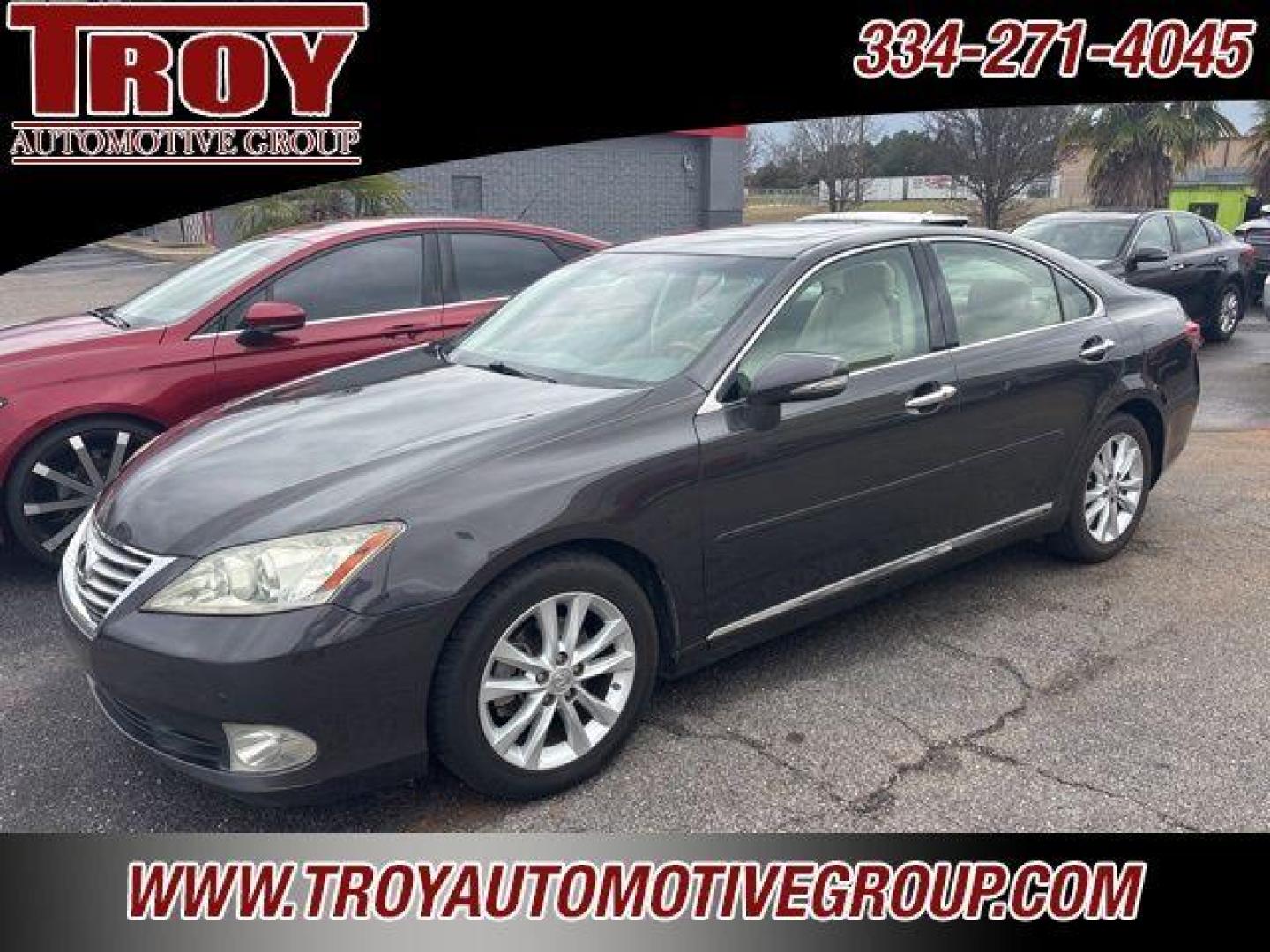 2011 Smoky Granite Mica /Light Gray Lexus ES 350 (JTHBK1EG6B2) with an 3.5L V6 DOHC Dual VVT-i 24V engine, Automatic transmission, located at 6812 Atlanta Hwy, Montgomery, AL, 36117, (334) 271-4045, 32.382118, -86.178673 - Navigation!!<br>Rear Sunshade!!<br>2-Master Remote Entry Keys!! - Photo#3