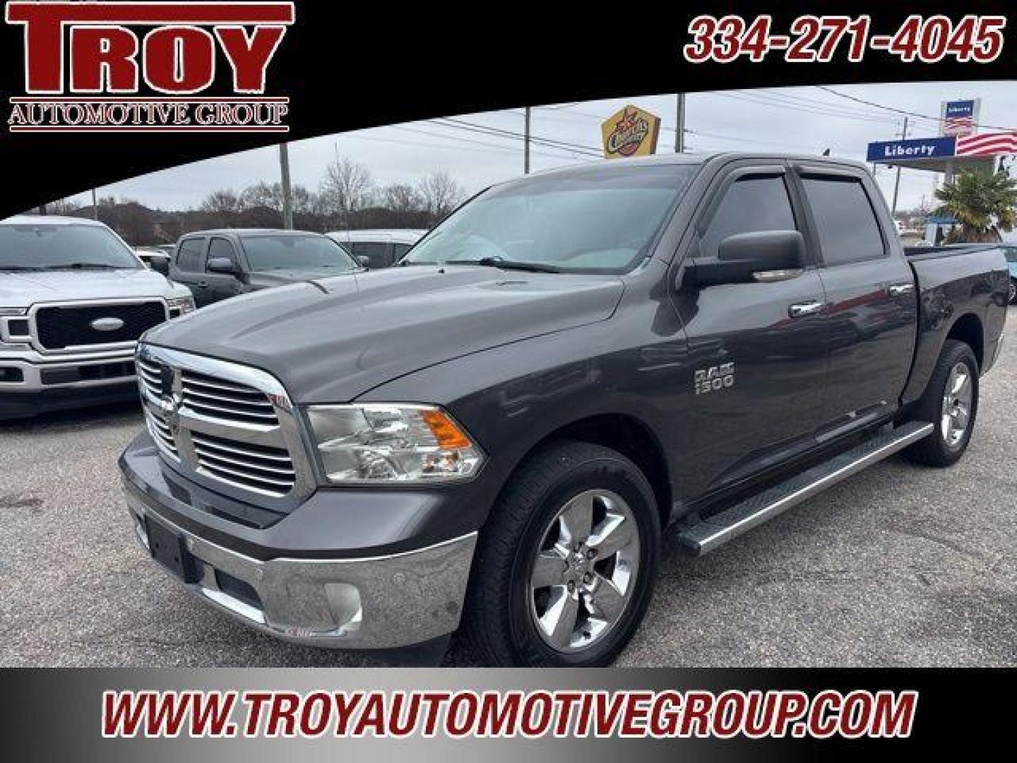2014 Granite Crystal Metallic Clearcoat /Diesel Gray/Black Ram 1500 Big Horn (1C6RR7LGXES) with an 3.6L V6 24V VVT engine, Automatic transmission, located at 6812 Atlanta Hwy, Montgomery, AL, 36117, (334) 271-4045, 32.382118, -86.178673 - Recent Arrival!<br>Navigation!!<br>Heated Seats!!<br>Power Driver Seat!!<br>Tow Package!<br>Small dent on bedside !!<br>Chrome Wheel to Wheel Step Bars!!<br><br>Granite Crystal Metallic Clearcoat 2014 Ram 1500 Big Horn 4WD 3.6L V6 24V VVT 8-Speed Automatic<br><br>Financing Available---Top Value for - Photo#3