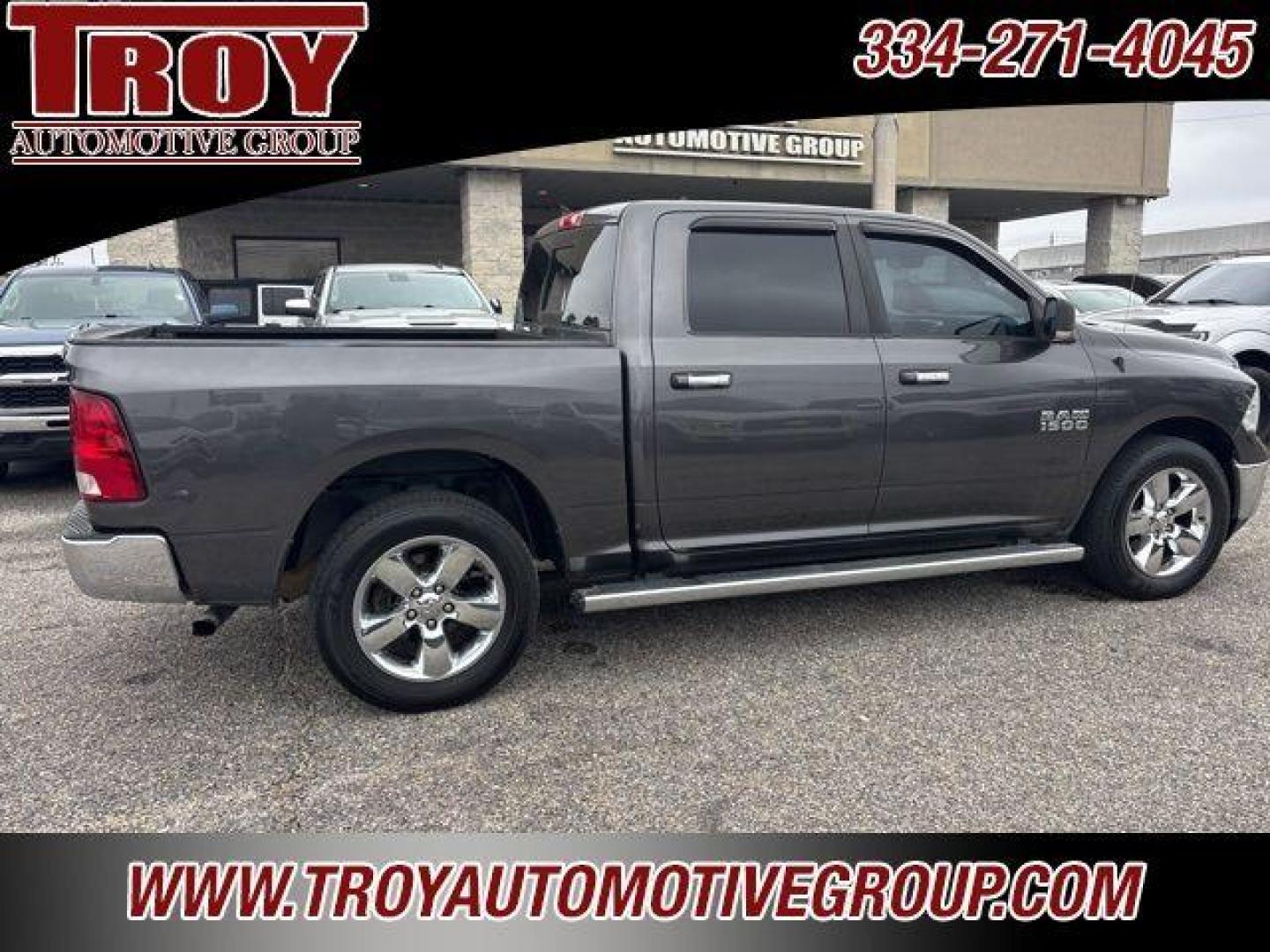 2014 Granite Crystal Metallic Clearcoat /Diesel Gray/Black Ram 1500 Big Horn (1C6RR7LGXES) with an 3.6L V6 24V VVT engine, Automatic transmission, located at 6812 Atlanta Hwy, Montgomery, AL, 36117, (334) 271-4045, 32.382118, -86.178673 - Recent Arrival!<br>Navigation!!<br>Heated Seats!!<br>Power Driver Seat!!<br>Tow Package!<br>Small dent on bedside !!<br>Chrome Wheel to Wheel Step Bars!!<br><br>Granite Crystal Metallic Clearcoat 2014 Ram 1500 Big Horn 4WD 3.6L V6 24V VVT 8-Speed Automatic<br><br>Financing Available---Top Value for - Photo#9