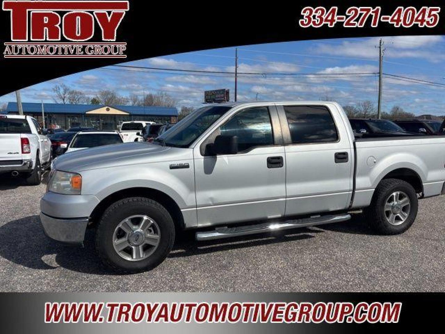 2007 Silver Clearcoat Metallic /Medium Flint Ford F-150 (1FTRW12W87K) with an 4.6L V8 EFI engine, Automatic transmission, located at 6812 Atlanta Hwy, Montgomery, AL, 36117, (334) 271-4045, 32.382118, -86.178673 - Alloy wheels!!<br>Tow Package!!<br>Excellent Condition!! - Photo#1