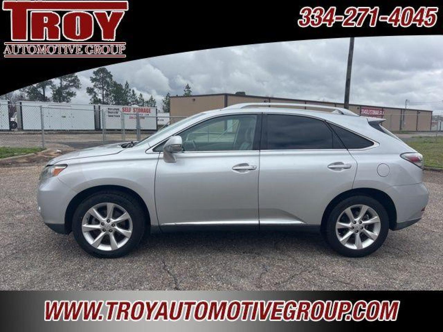 2010 Silver /Light Gray Lexus RX 350 (2T2ZK1BA8AC) with an 3.5L 6-Cylinder DOHC VVT-i 24V engine, Automatic transmission, located at 6812 Atlanta Hwy, Montgomery, AL, 36117, (334) 271-4045, 32.382118, -86.178673 - Photo#0