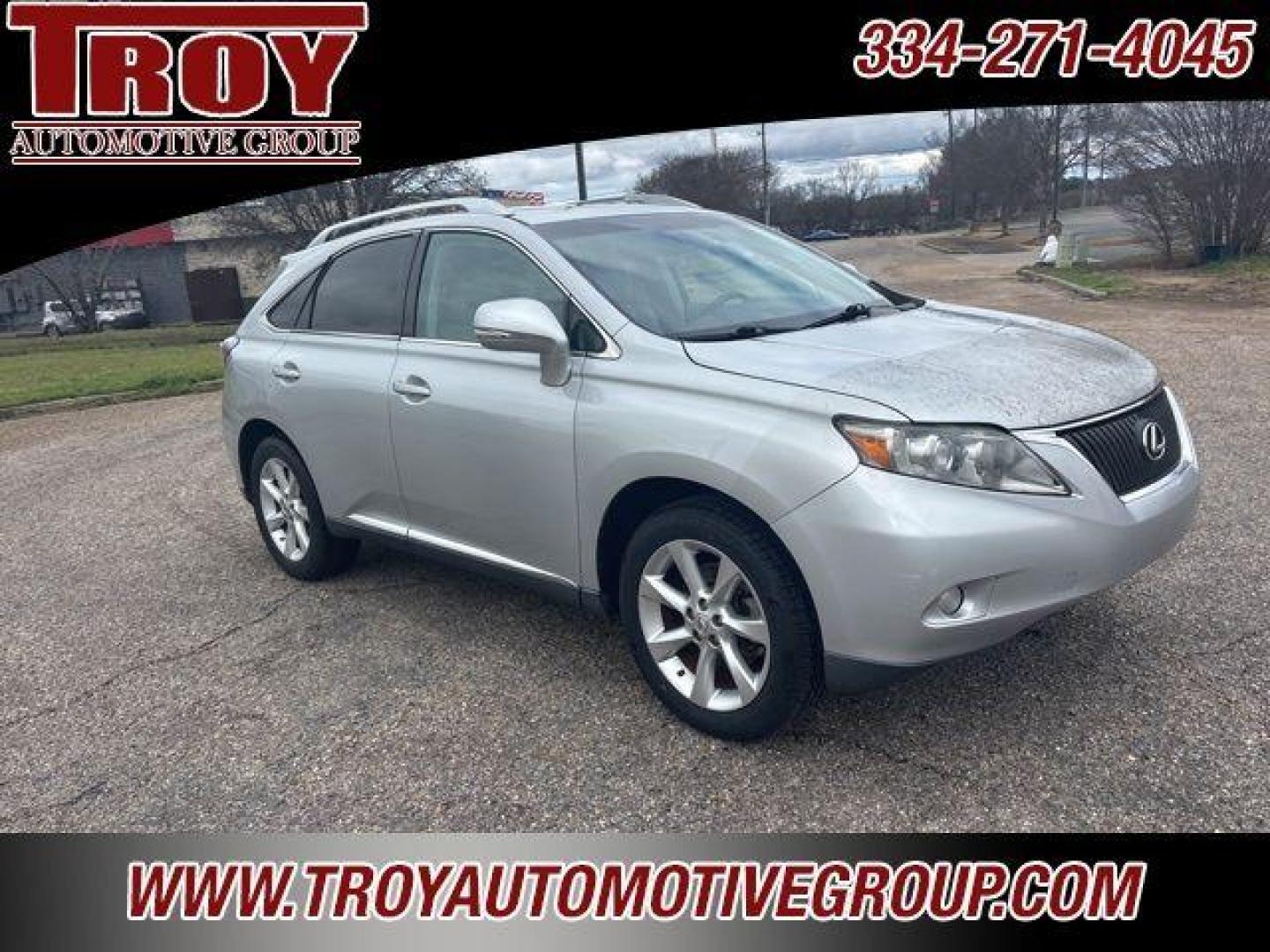 2010 Silver /Light Gray Lexus RX 350 (2T2ZK1BA8AC) with an 3.5L 6-Cylinder DOHC VVT-i 24V engine, Automatic transmission, located at 6812 Atlanta Hwy, Montgomery, AL, 36117, (334) 271-4045, 32.382118, -86.178673 - Photo#6