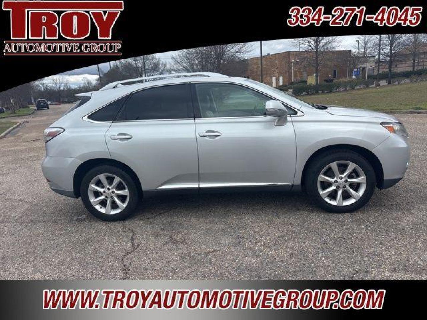 2010 Silver /Light Gray Lexus RX 350 (2T2ZK1BA8AC) with an 3.5L 6-Cylinder DOHC VVT-i 24V engine, Automatic transmission, located at 6812 Atlanta Hwy, Montgomery, AL, 36117, (334) 271-4045, 32.382118, -86.178673 - Photo#8