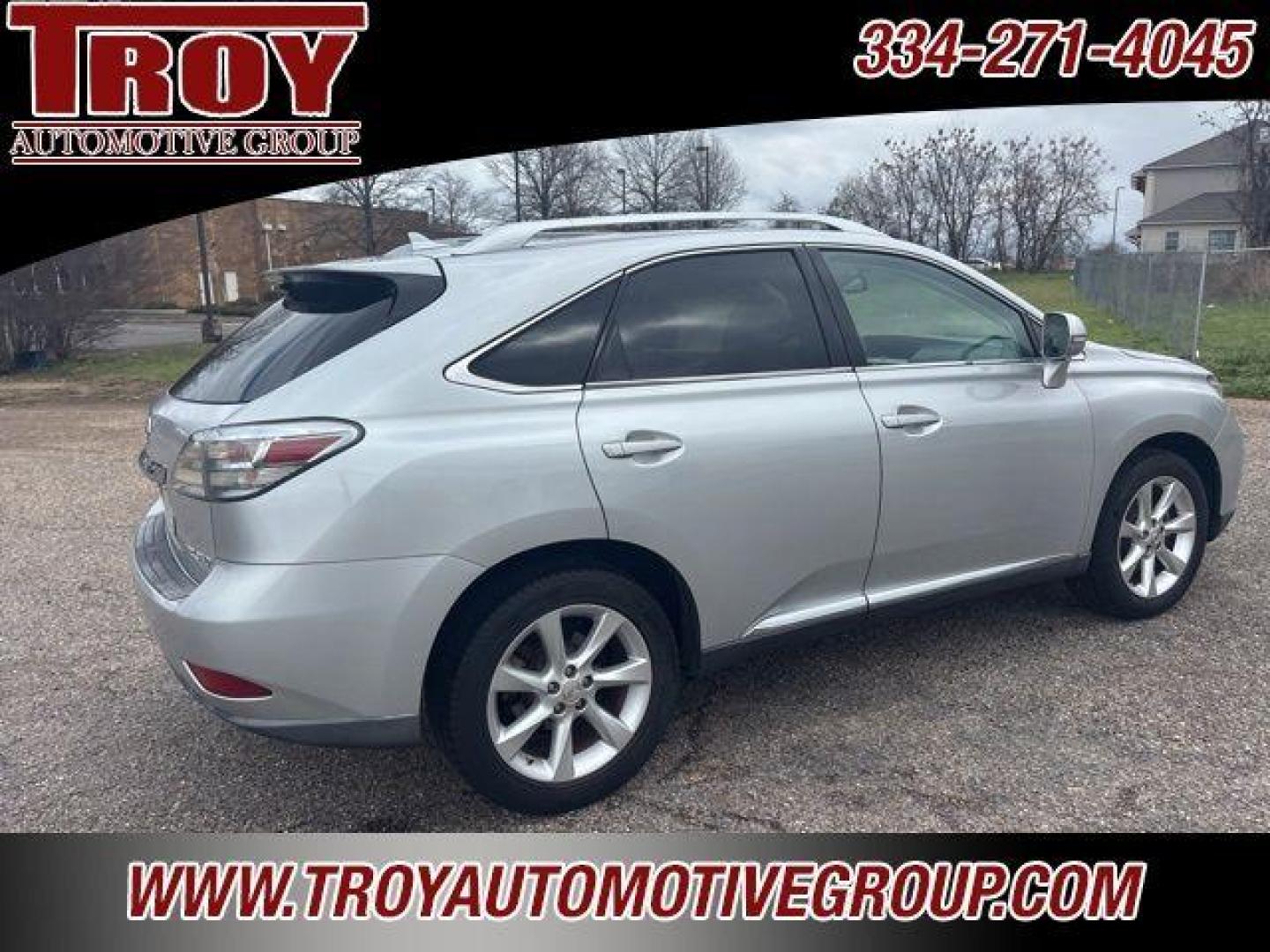 2010 Silver /Light Gray Lexus RX 350 (2T2ZK1BA8AC) with an 3.5L 6-Cylinder DOHC VVT-i 24V engine, Automatic transmission, located at 6812 Atlanta Hwy, Montgomery, AL, 36117, (334) 271-4045, 32.382118, -86.178673 - Photo#9