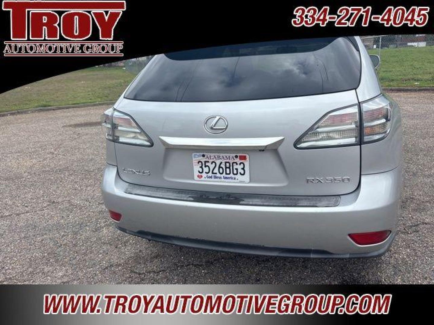 2010 Silver /Light Gray Lexus RX 350 (2T2ZK1BA8AC) with an 3.5L 6-Cylinder DOHC VVT-i 24V engine, Automatic transmission, located at 6812 Atlanta Hwy, Montgomery, AL, 36117, (334) 271-4045, 32.382118, -86.178673 - Photo#11