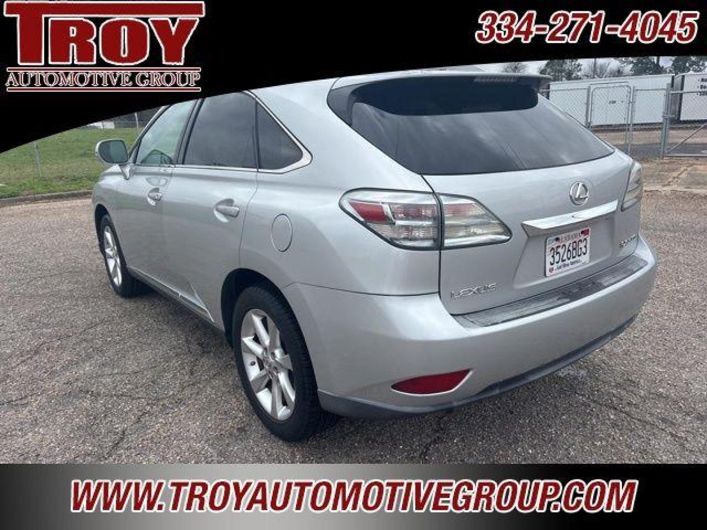 2010 Silver /Light Gray Lexus RX 350 (2T2ZK1BA8AC) with an 3.5L 6-Cylinder DOHC VVT-i 24V engine, Automatic transmission, located at 6812 Atlanta Hwy, Montgomery, AL, 36117, (334) 271-4045, 32.382118, -86.178673 - Photo#12