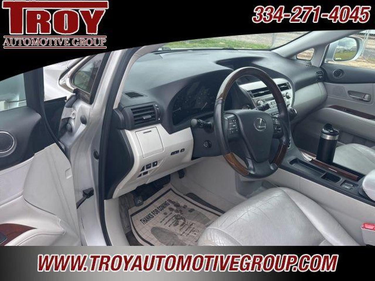 2010 Silver /Light Gray Lexus RX 350 (2T2ZK1BA8AC) with an 3.5L 6-Cylinder DOHC VVT-i 24V engine, Automatic transmission, located at 6812 Atlanta Hwy, Montgomery, AL, 36117, (334) 271-4045, 32.382118, -86.178673 - Photo#34