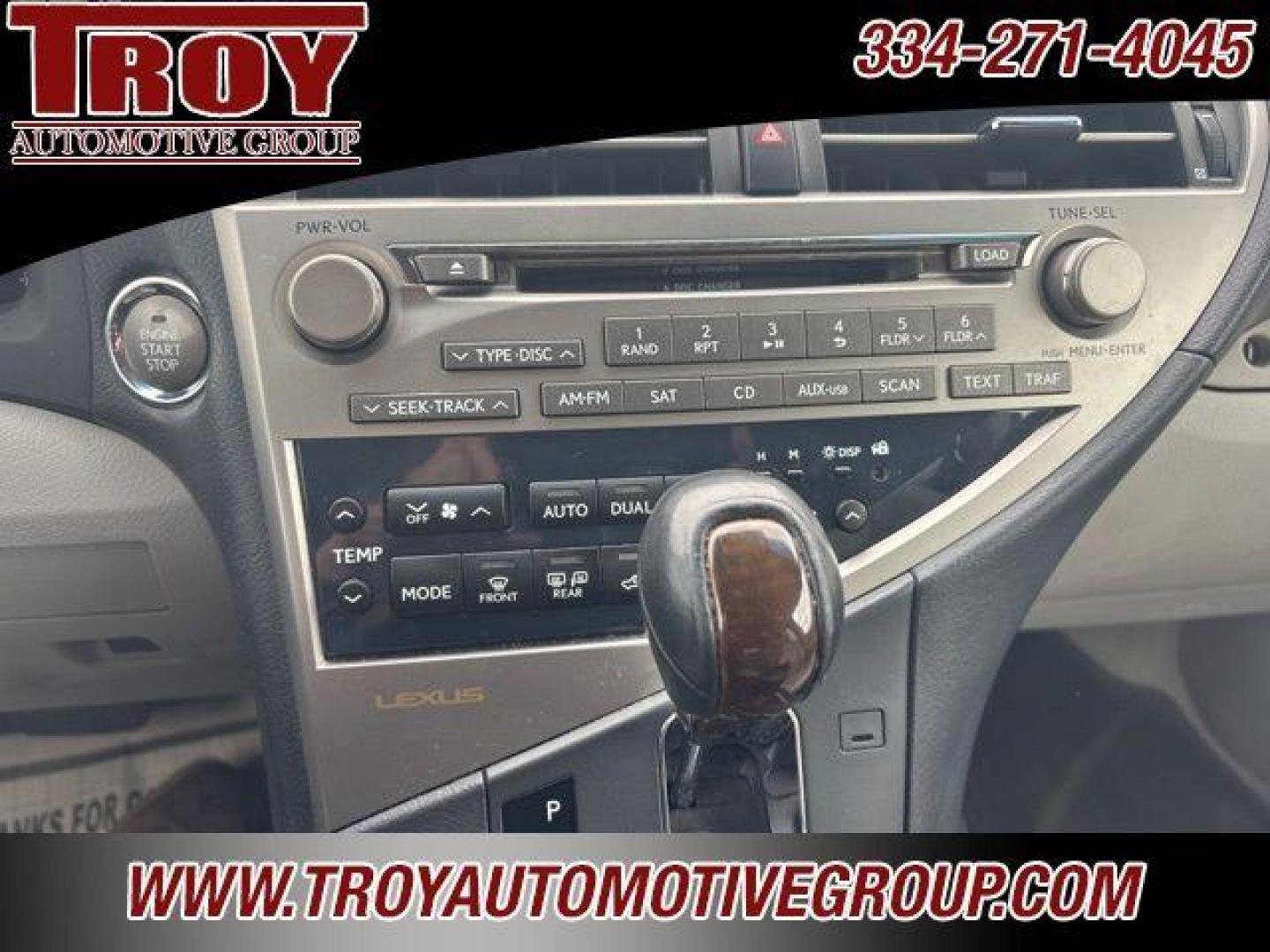 2010 Silver /Light Gray Lexus RX 350 (2T2ZK1BA8AC) with an 3.5L 6-Cylinder DOHC VVT-i 24V engine, Automatic transmission, located at 6812 Atlanta Hwy, Montgomery, AL, 36117, (334) 271-4045, 32.382118, -86.178673 - Photo#38