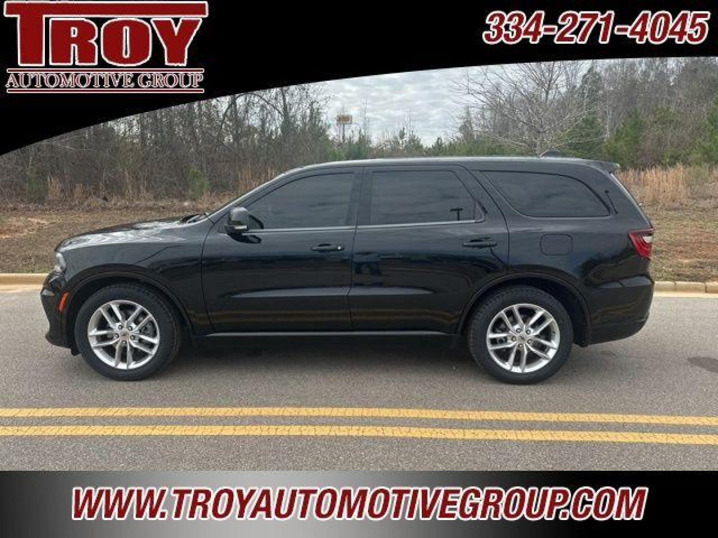 2021 DB Black Crystal Clearcoat /Black Dodge Durango GT Plus (1C4RDHDG9MC) with an 3.6L V6 24V VVT engine, Automatic transmission, located at 6812 Atlanta Hwy, Montgomery, AL, 36117, (334) 271-4045, 32.382118, -86.178673 - DB Black Crystal Clearcoat 2021 Dodge Durango GT Plus RWD 3.6L V6 24V VVT 8-Speed Automatic<br><br>Financing Available---Top Value for Trades.<br><br>19/26 City/Highway MPG - Photo#7