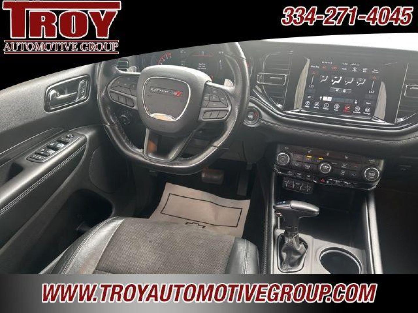 2021 DB Black Crystal Clearcoat /Black Dodge Durango GT Plus (1C4RDHDG9MC) with an 3.6L V6 24V VVT engine, Automatic transmission, located at 6812 Atlanta Hwy, Montgomery, AL, 36117, (334) 271-4045, 32.382118, -86.178673 - DB Black Crystal Clearcoat 2021 Dodge Durango GT Plus RWD 3.6L V6 24V VVT 8-Speed Automatic<br><br>Financing Available---Top Value for Trades.<br><br>19/26 City/Highway MPG - Photo#16