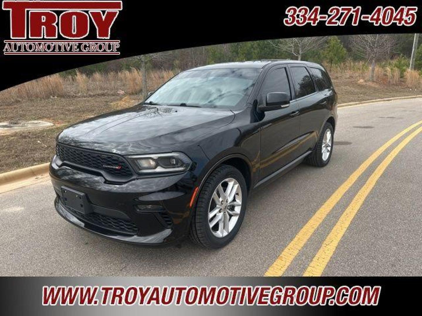 2021 DB Black Crystal Clearcoat /Black Dodge Durango GT Plus (1C4RDHDG9MC) with an 3.6L V6 24V VVT engine, Automatic transmission, located at 6812 Atlanta Hwy, Montgomery, AL, 36117, (334) 271-4045, 32.382118, -86.178673 - DB Black Crystal Clearcoat 2021 Dodge Durango GT Plus RWD 3.6L V6 24V VVT 8-Speed Automatic<br><br>Financing Available---Top Value for Trades.<br><br>19/26 City/Highway MPG - Photo#31