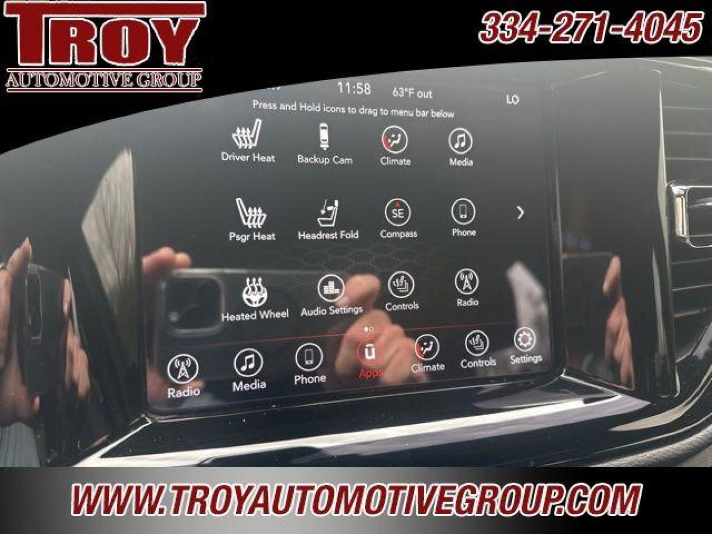 2021 DB Black Crystal Clearcoat /Black Dodge Durango GT Plus (1C4RDHDG9MC) with an 3.6L V6 24V VVT engine, Automatic transmission, located at 6812 Atlanta Hwy, Montgomery, AL, 36117, (334) 271-4045, 32.382118, -86.178673 - DB Black Crystal Clearcoat 2021 Dodge Durango GT Plus RWD 3.6L V6 24V VVT 8-Speed Automatic<br><br>Financing Available---Top Value for Trades.<br><br>19/26 City/Highway MPG - Photo#56