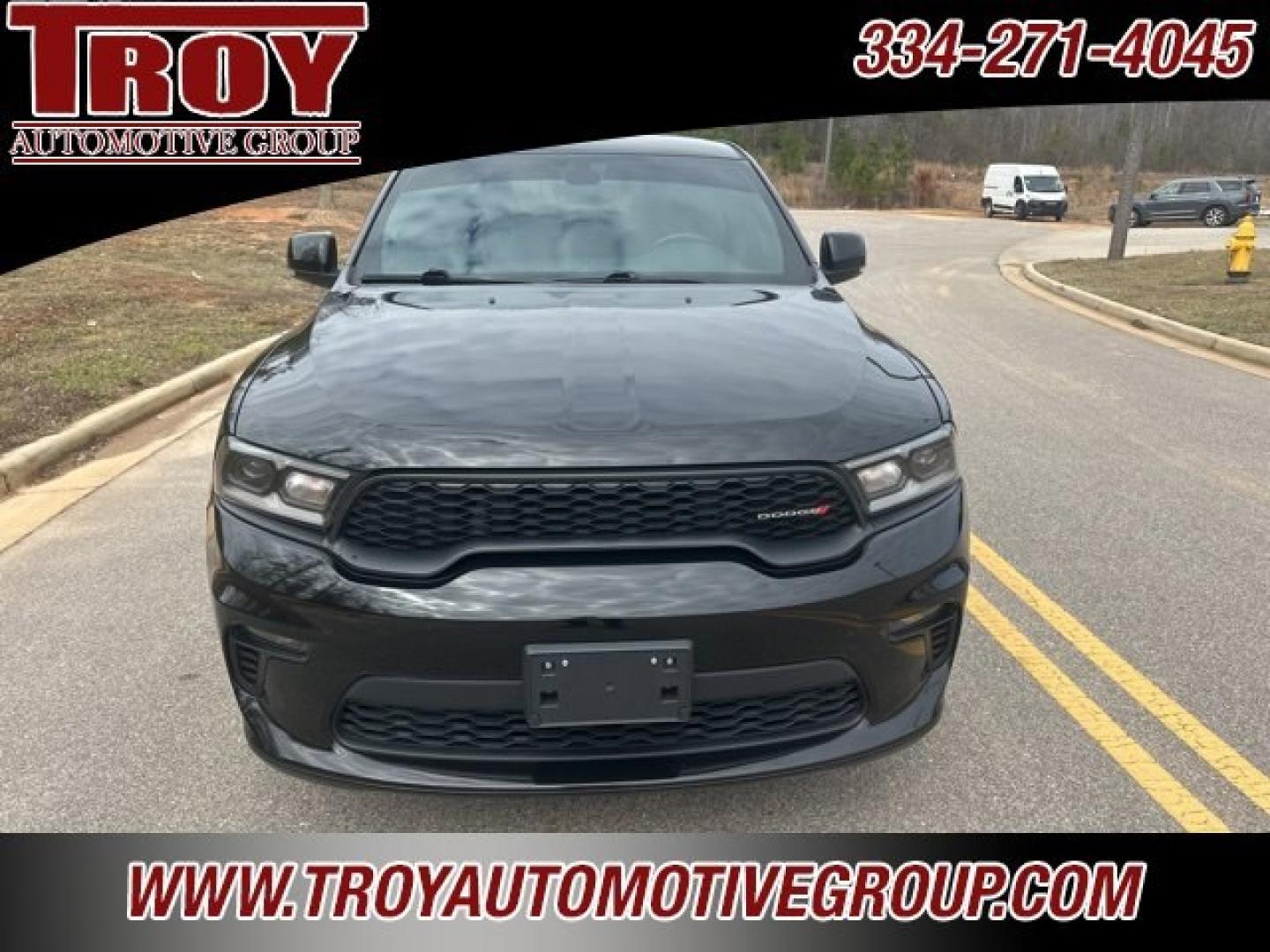 2021 Black Clearcoat /Black Dodge Durango GT Plus (1C4RDHDG9MC) with an 3.6L V6 24V VVT engine, Automatic transmission, located at 6812 Atlanta Hwy, Montgomery, AL, 36117, (334) 271-4045, 32.382118, -86.178673 - DB Black Crystal Clearcoat 2021 Dodge Durango GT Plus RWD 3.6L V6 24V VVT 8-Speed Automatic<br><br>Financing Available---Top Value for Trades.<br><br>19/26 City/Highway MPG- Photo#1