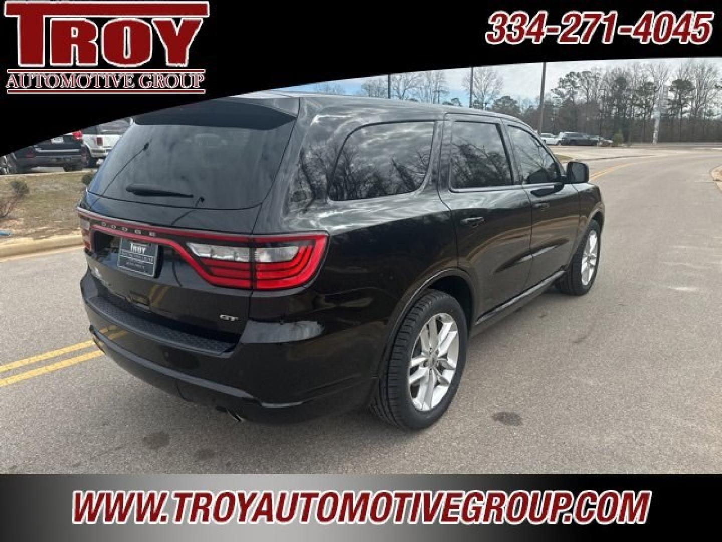 2021 Black Clearcoat /Black Dodge Durango GT Plus (1C4RDHDG9MC) with an 3.6L V6 24V VVT engine, Automatic transmission, located at 6812 Atlanta Hwy, Montgomery, AL, 36117, (334) 271-4045, 32.382118, -86.178673 - DB Black Crystal Clearcoat 2021 Dodge Durango GT Plus RWD 3.6L V6 24V VVT 8-Speed Automatic<br><br>Financing Available---Top Value for Trades.<br><br>19/26 City/Highway MPG- Photo#4