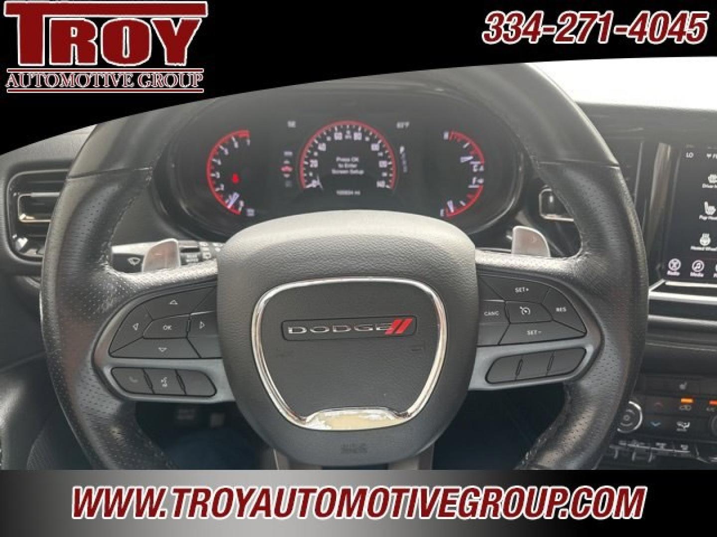 2021 Black Clearcoat /Black Dodge Durango GT Plus (1C4RDHDG9MC) with an 3.6L V6 24V VVT engine, Automatic transmission, located at 6812 Atlanta Hwy, Montgomery, AL, 36117, (334) 271-4045, 32.382118, -86.178673 - DB Black Crystal Clearcoat 2021 Dodge Durango GT Plus RWD 3.6L V6 24V VVT 8-Speed Automatic<br><br>Financing Available---Top Value for Trades.<br><br>19/26 City/Highway MPG- Photo#60