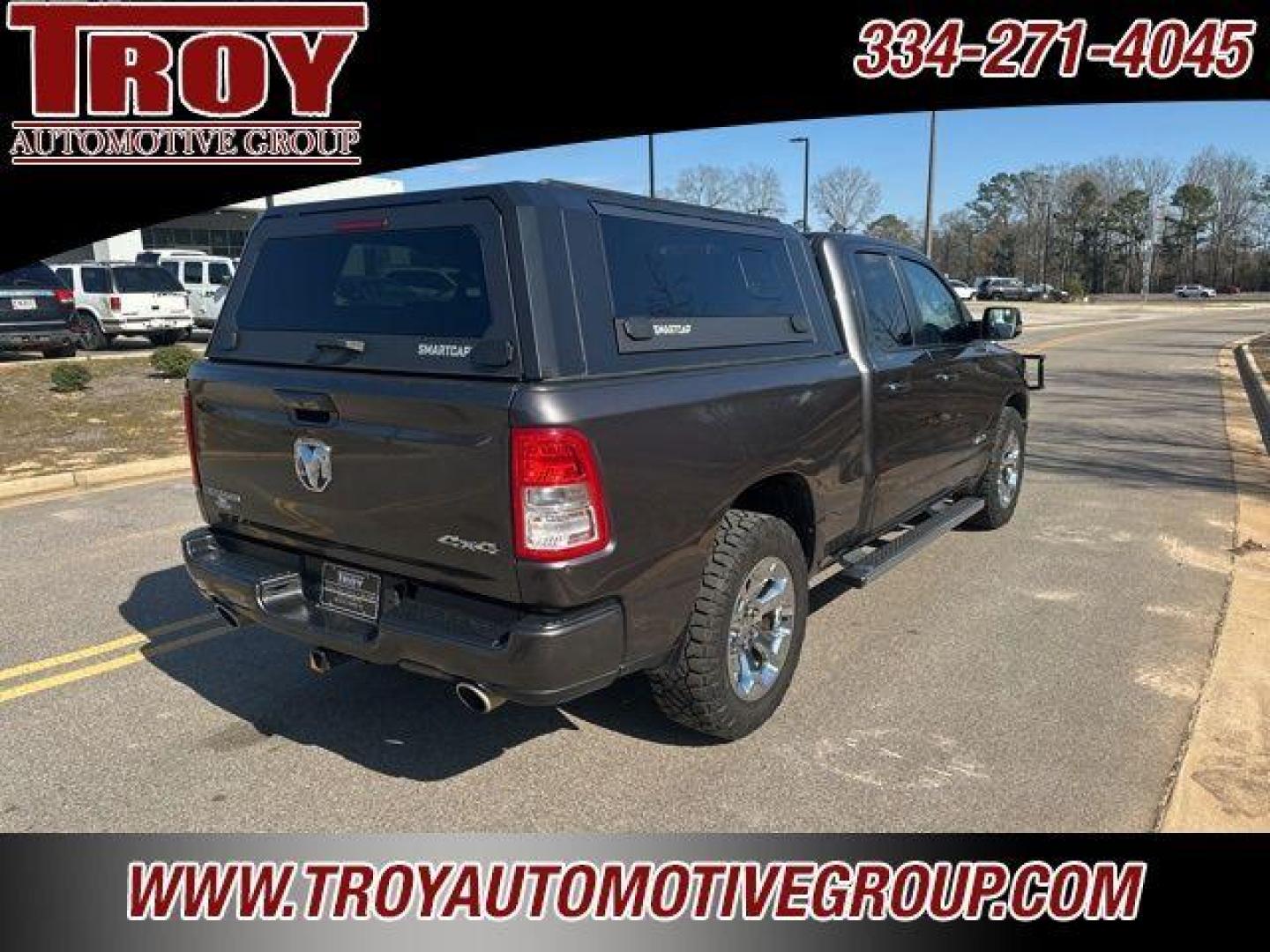 2019 Granite Crystal Metallic Clearcoat /Black Ram 1500 Big Horn/Lone Star (1C6SRFBT4KN) with an HEMI 5.7L V8 Multi Displacement VVT engine, Automatic transmission, located at 6812 Atlanta Hwy, Montgomery, AL, 36117, (334) 271-4045, 32.382118, -86.178673 - Granite Crystal Metallic Clearcoat 2019 Ram 1500 Big Horn/Lone Star 4WD HEMI 5.7L V8 Multi Displacement VVT 8-Speed Automatic<br><br>Financing Available---Top Value for Trades.<br><br>Odometer is 19649 miles below market average!<br><br><br>Awards:<br> * Motor Trend Automobiles of the year * 2019 - Photo#4