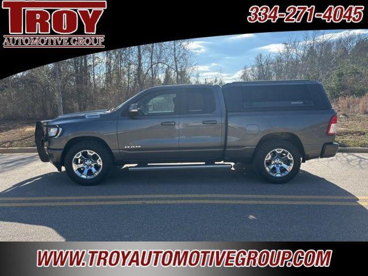 2019 Granite Crystal Metallic Clearcoat /Black Ram 1500 Big Horn/Lone Star (1C6SRFBT4KN) with an HEMI 5.7L V8 Multi Displacement VVT engine, Automatic transmission, located at 6812 Atlanta Hwy, Montgomery, AL, 36117, (334) 271-4045, 32.382118, -86.178673 - Granite Crystal Metallic Clearcoat 2019 Ram 1500 Big Horn/Lone Star 4WD HEMI 5.7L V8 Multi Displacement VVT 8-Speed Automatic<br><br>Financing Available---Top Value for Trades.<br><br>Odometer is 19649 miles below market average!<br><br><br>Awards:<br> * Motor Trend Automobiles of the year * 2019 - Photo#7