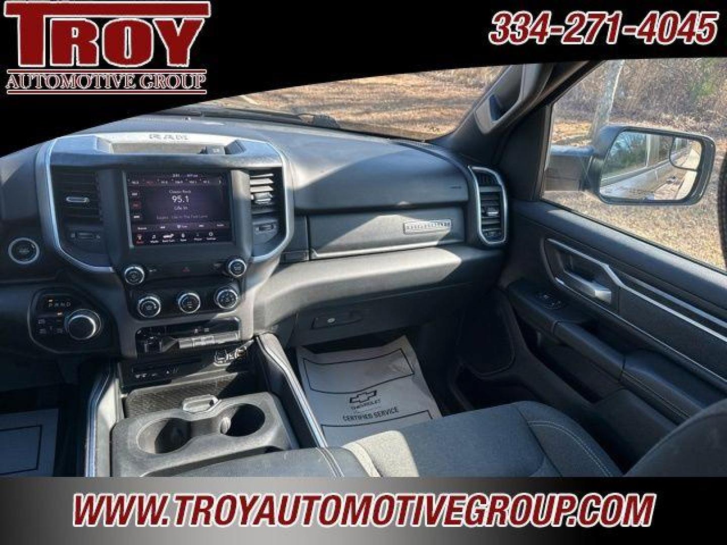 2019 Granite Crystal Metallic Clearcoat /Black Ram 1500 Big Horn/Lone Star (1C6SRFBT4KN) with an HEMI 5.7L V8 Multi Displacement VVT engine, Automatic transmission, located at 6812 Atlanta Hwy, Montgomery, AL, 36117, (334) 271-4045, 32.382118, -86.178673 - Granite Crystal Metallic Clearcoat 2019 Ram 1500 Big Horn/Lone Star 4WD HEMI 5.7L V8 Multi Displacement VVT 8-Speed Automatic<br><br>Financing Available---Top Value for Trades.<br><br>Odometer is 19649 miles below market average!<br><br><br>Awards:<br> * Motor Trend Automobiles of the year * 2019 - Photo#21